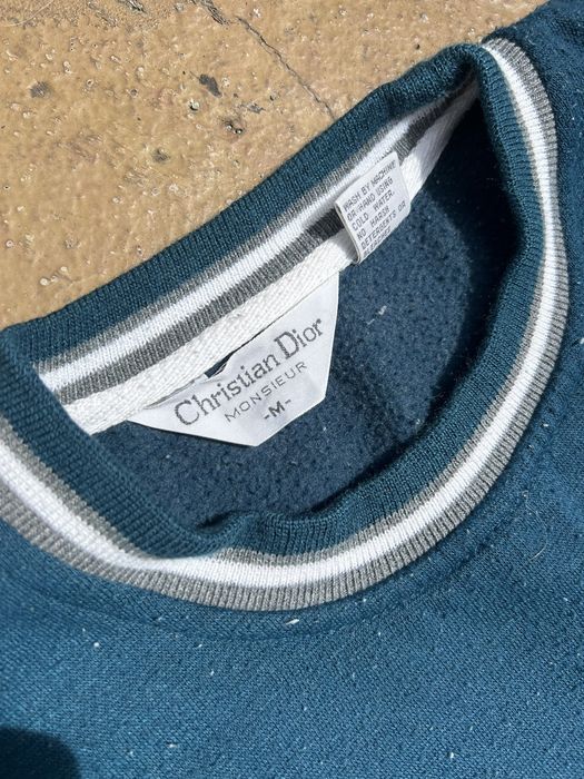 Vintage 90s Dior Sports Embroidered Jumper Size M