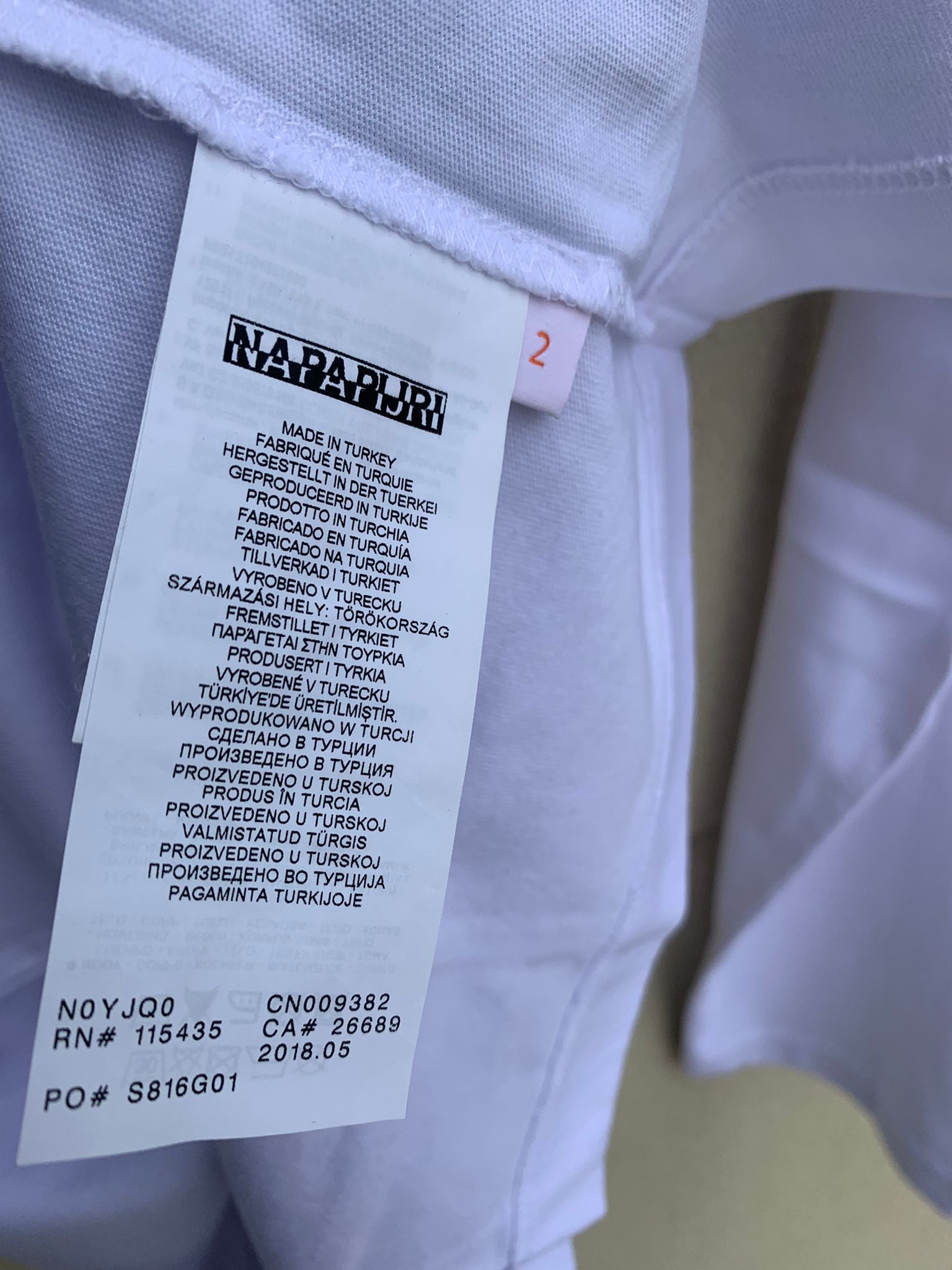 Martine Rose Fantasy LS Logo Tee in White Size US M / EU 48-50 / 2 - 8 Thumbnail