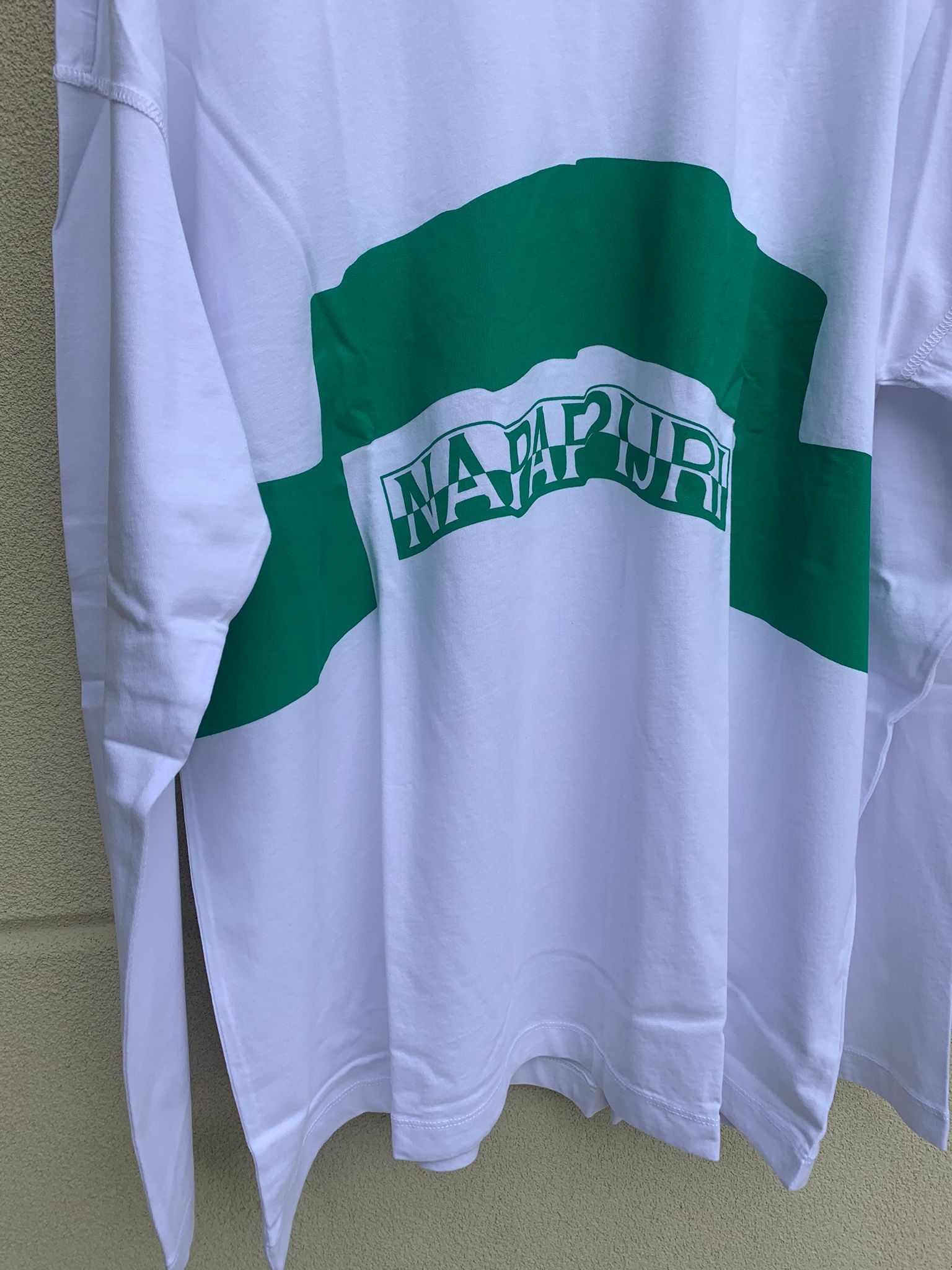 Martine Rose Fantasy LS Logo Tee in White Size US M / EU 48-50 / 2 - 3 Thumbnail