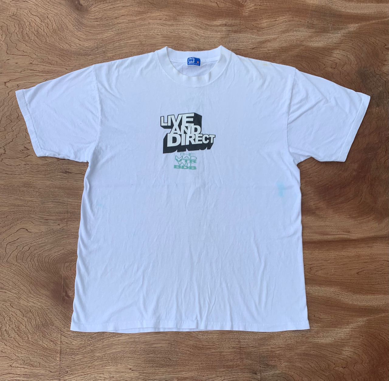 Band Tees × Vintage Vintage Tee D 40 backdrop bomb Size US XL / EU 56 / 4 - 3 Thumbnail