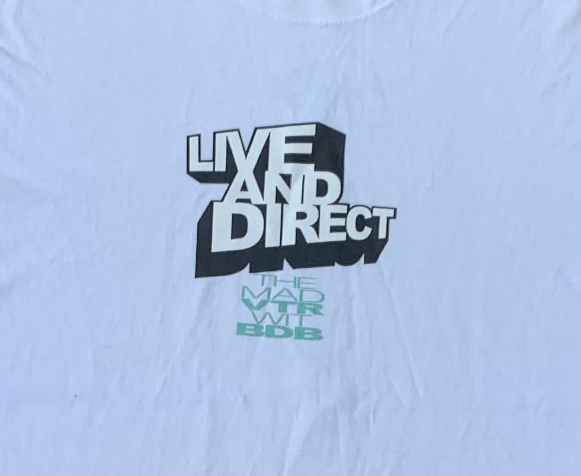 Band Tees × Vintage Vintage Tee D 40 backdrop bomb Size US XL / EU 56 / 4 - 4 Thumbnail