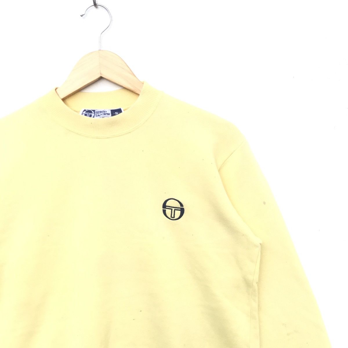 Sergio Tacchini × Vintage Vintage Sergio Tacchini sweatshirt Streetwear pullover Size US S / EU 44-46 / 1 - 2 Thumbnail