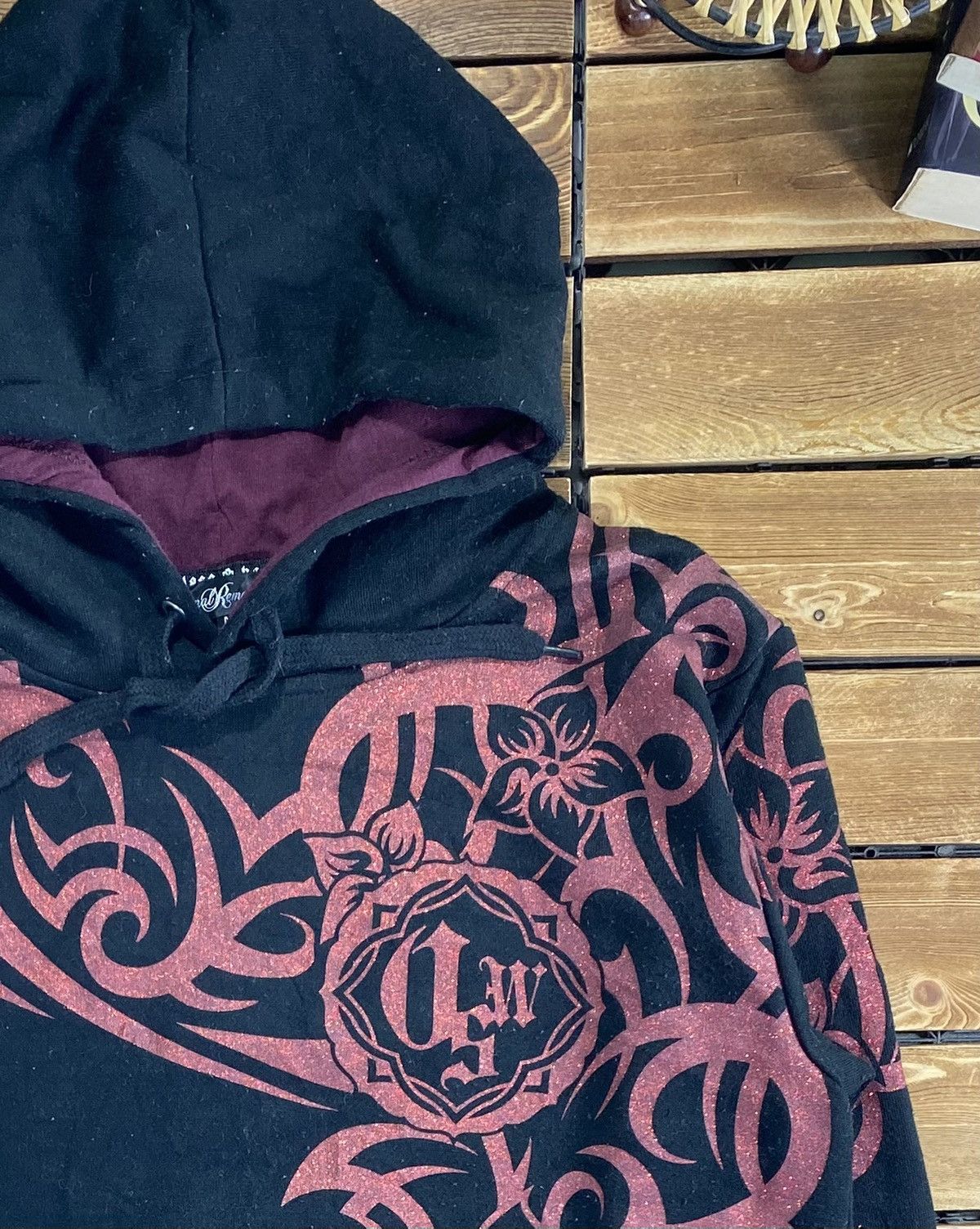 Japanese Brand × Vintage Vintage Japanese Brand Tatoo Art Eastern Tiding Hoodie M Size US M / EU 48-50 / 2 - 5 Thumbnail