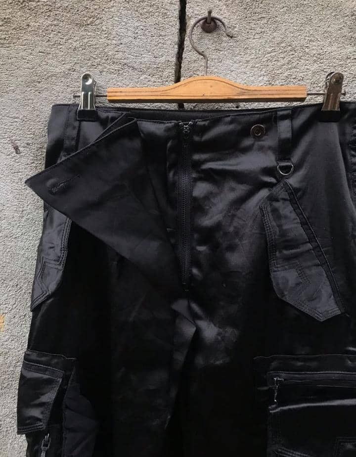 Japanese Brand Vintage Johnny Wolf Asymmetrical Pants Like Acronym Size US 30 / EU 46 - 7 Thumbnail