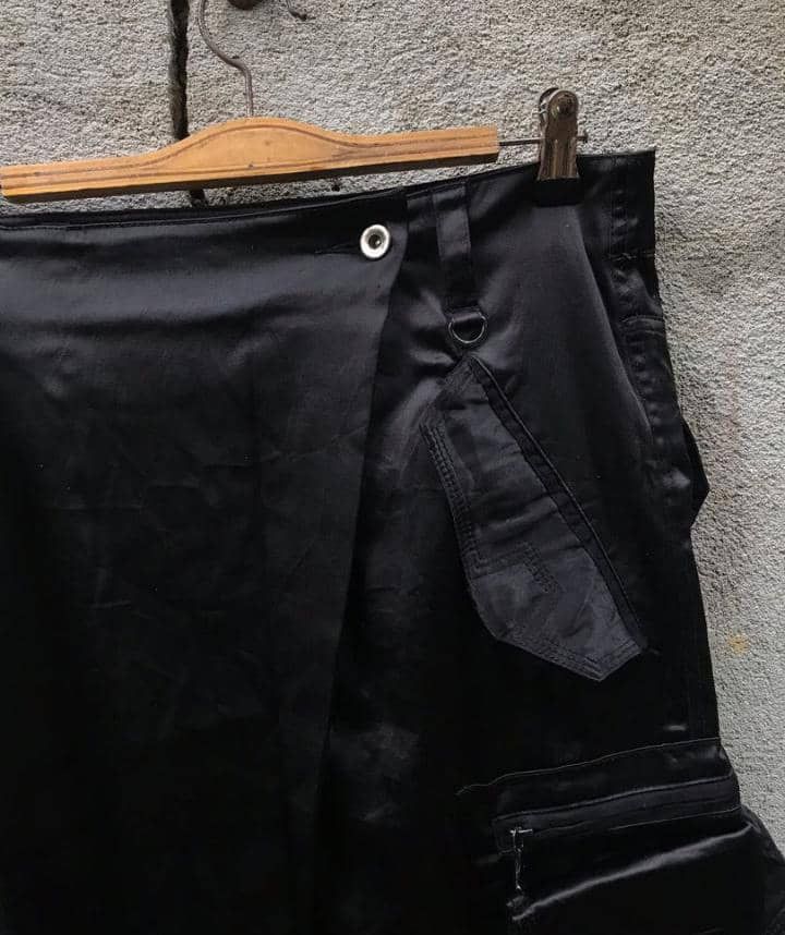Japanese Brand Vintage Johnny Wolf Asymmetrical Pants Like Acronym Size US 30 / EU 46 - 8 Thumbnail
