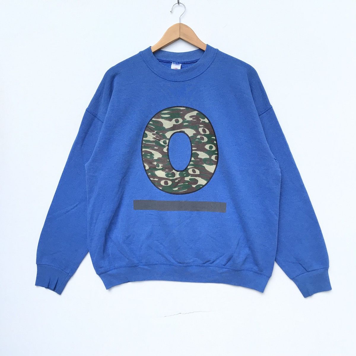 Fruit Of The Loom × Vintage Vintage Camo Fruit of the Loom Big Logo Nice Sweatshirt Size US L / EU 52-54 / 3 - 1 Thumbnail