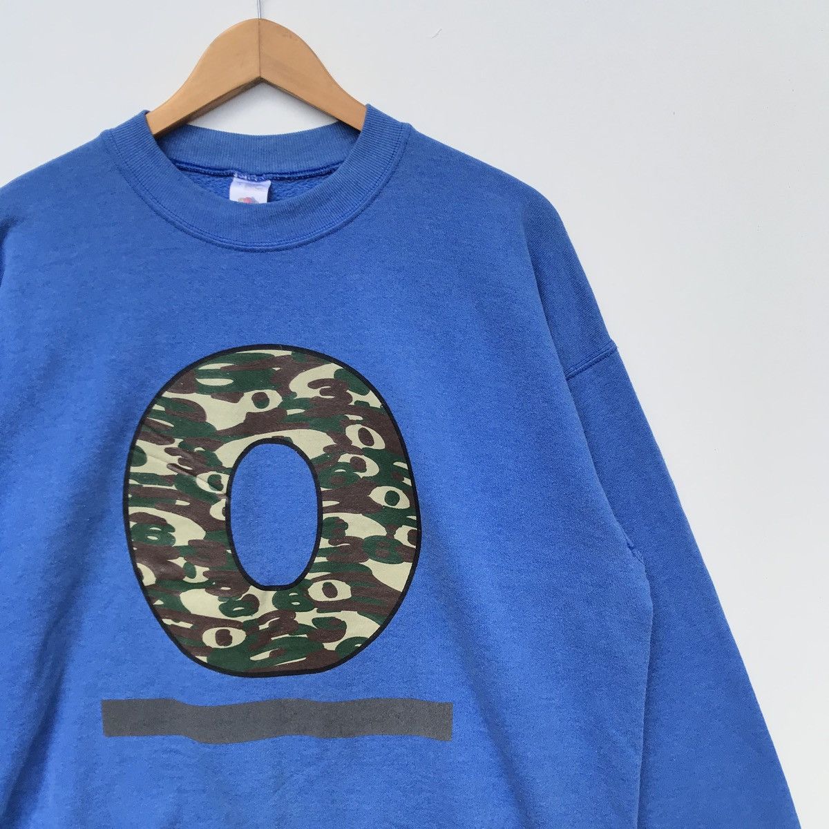 Fruit Of The Loom × Vintage Vintage Camo Fruit of the Loom Big Logo Nice Sweatshirt Size US L / EU 52-54 / 3 - 2 Thumbnail