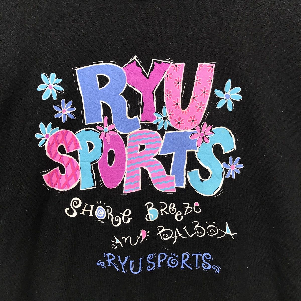 Vintage Rare!!! Vintage RYU Sport Sweatshirt Flower Size US XL / EU 56 / 4 - 3 Thumbnail
