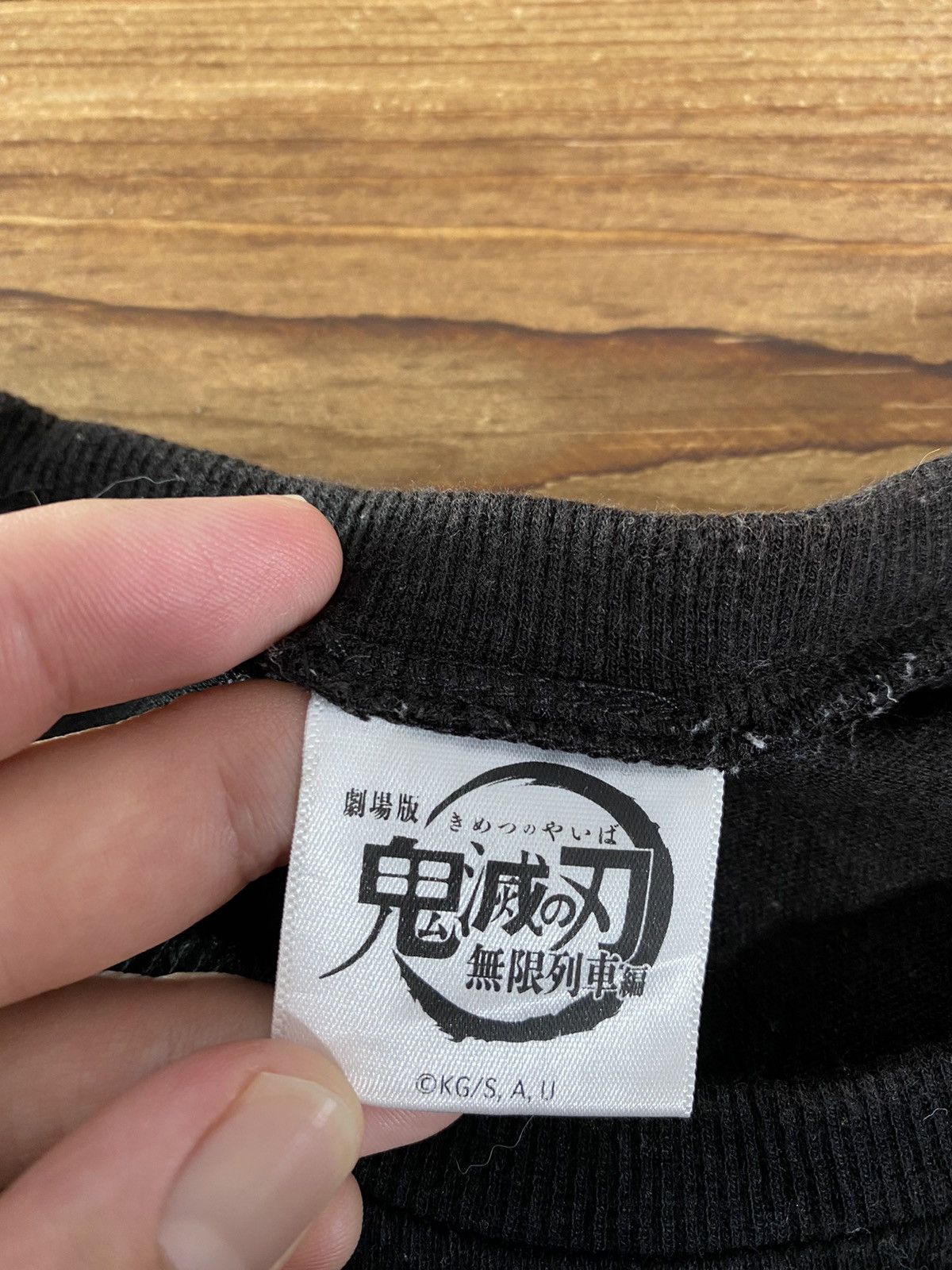 Anime × Japanese Brand Kimetsu No Yaiba Mugen Train Anime Tees Black Size XS Size US XS / EU 42 / 0 - 4 Thumbnail