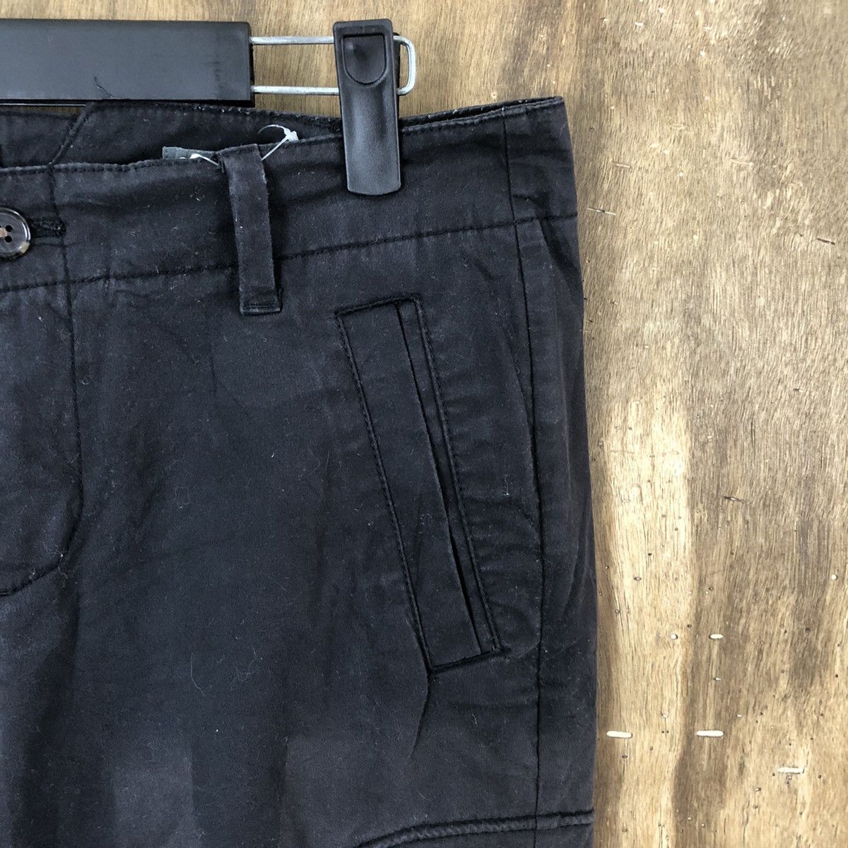 Gap DLL Gap Black multipocket tactical cargo pants #091 Size US 30 / EU 46 - 5 Thumbnail