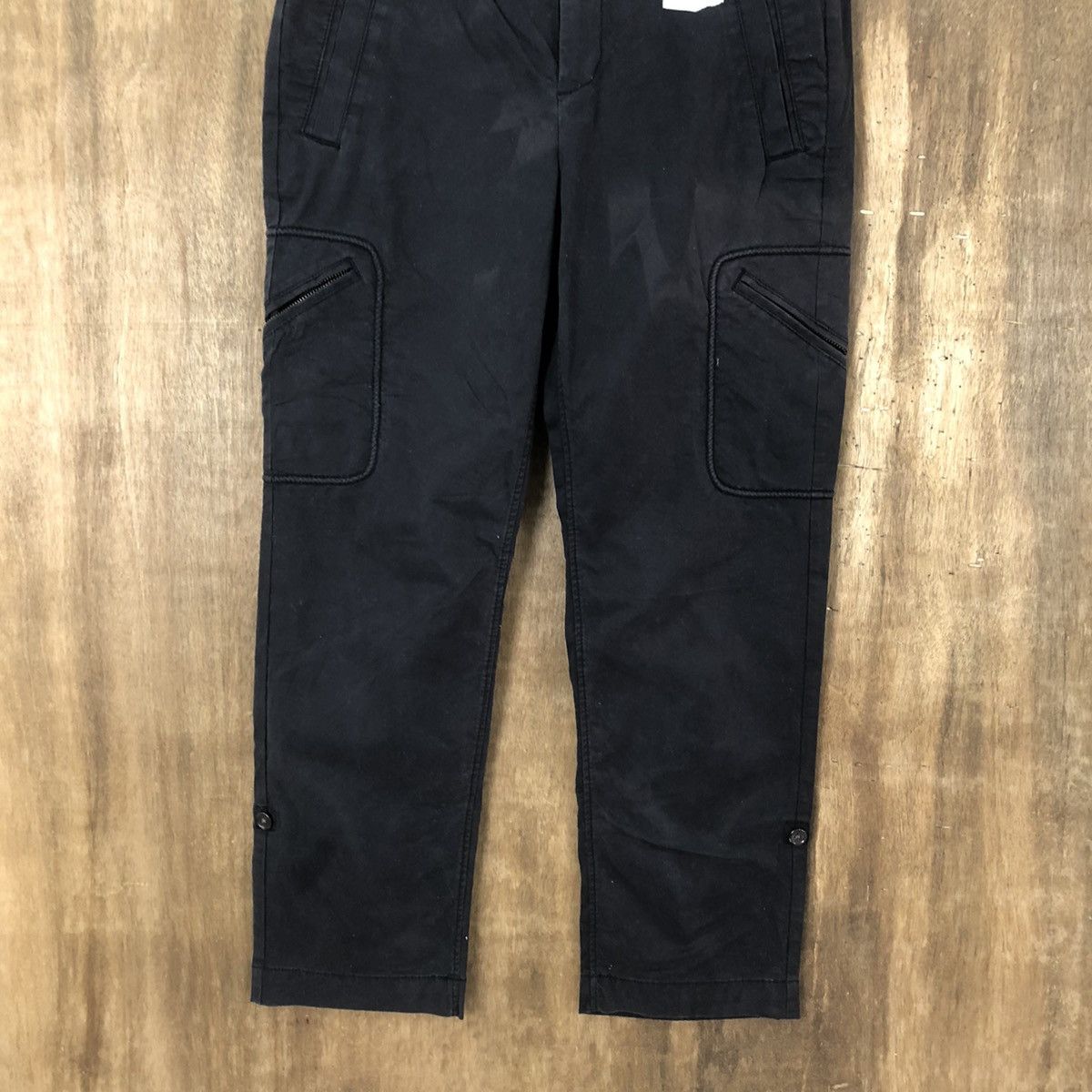 Gap DLL Gap Black multipocket tactical cargo pants #091 Size US 30 / EU 46 - 3 Thumbnail