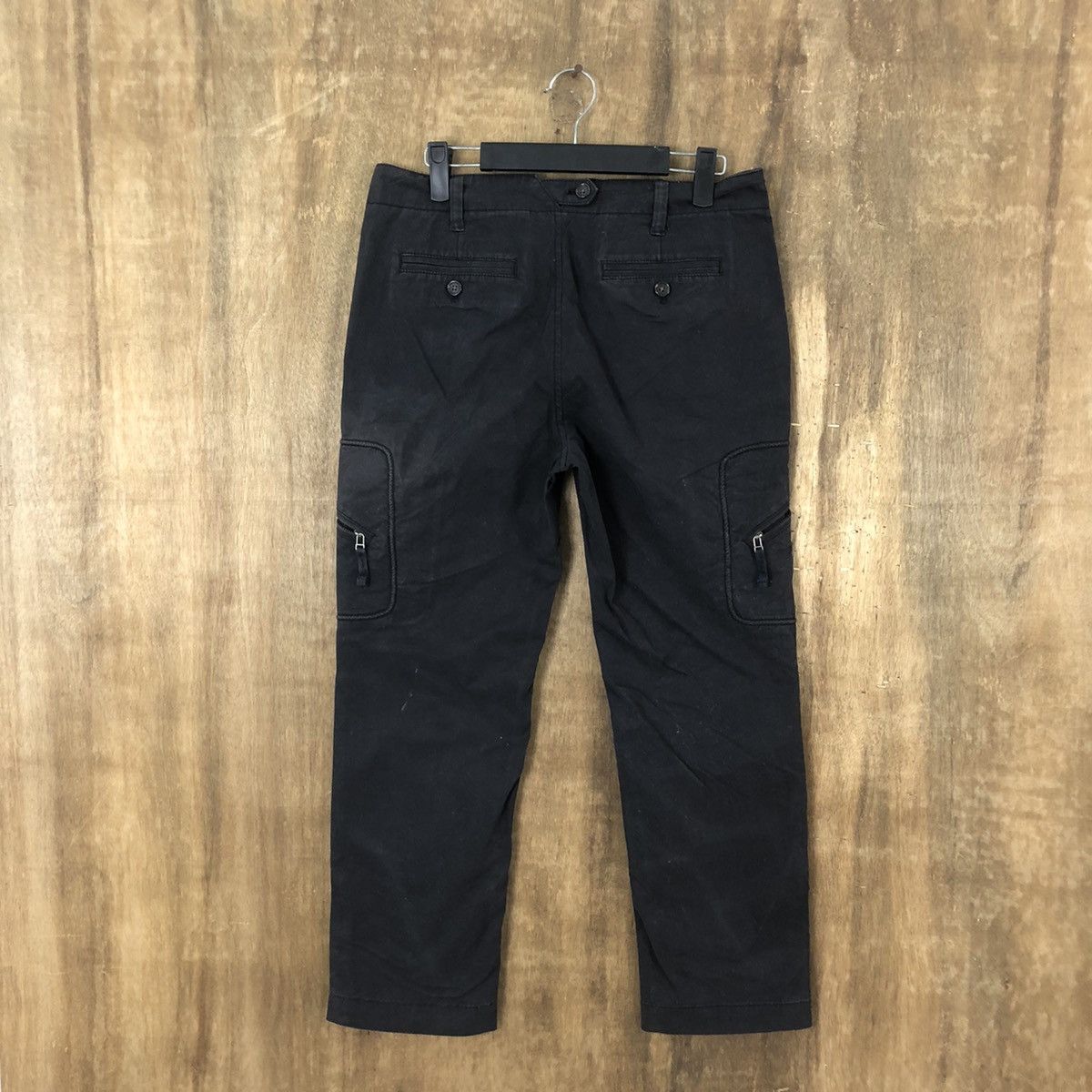 Gap DLL Gap Black multipocket tactical cargo pants #091 Size US 30 / EU 46 - 8 Thumbnail