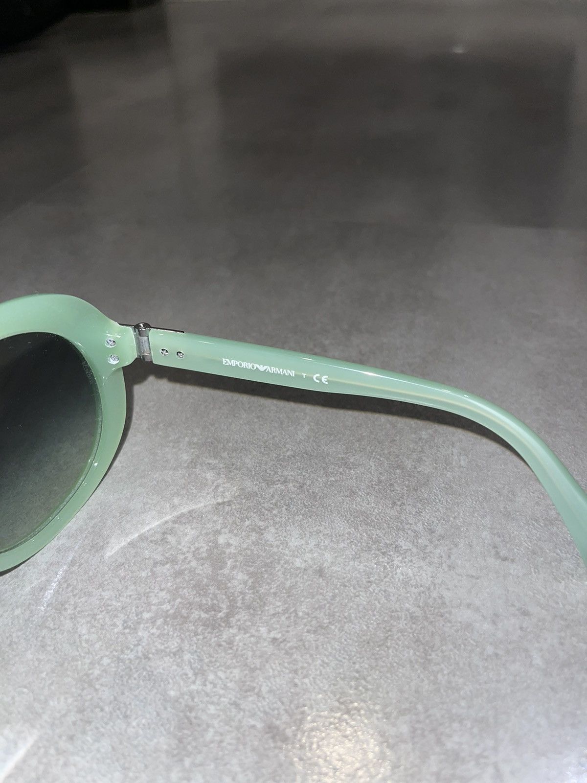 Emporio Armani Emporio Armani EA4009 5085/8E Turqoise Sunglasses Size ONE SIZE - 11 Thumbnail