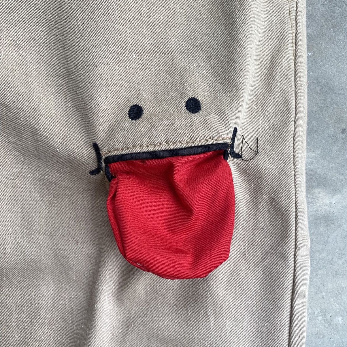 Japanese Brand × Vintage Smile pocket pants with tongue nice design Size US 31 - 7 Thumbnail