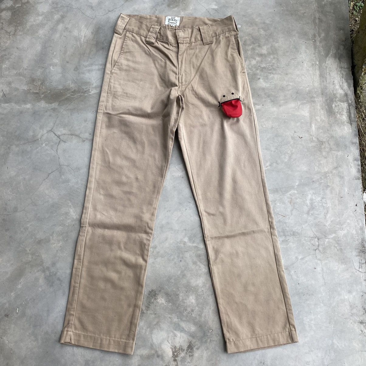 Japanese Brand × Vintage Smile pocket pants with tongue nice design Size US 31 - 2 Thumbnail