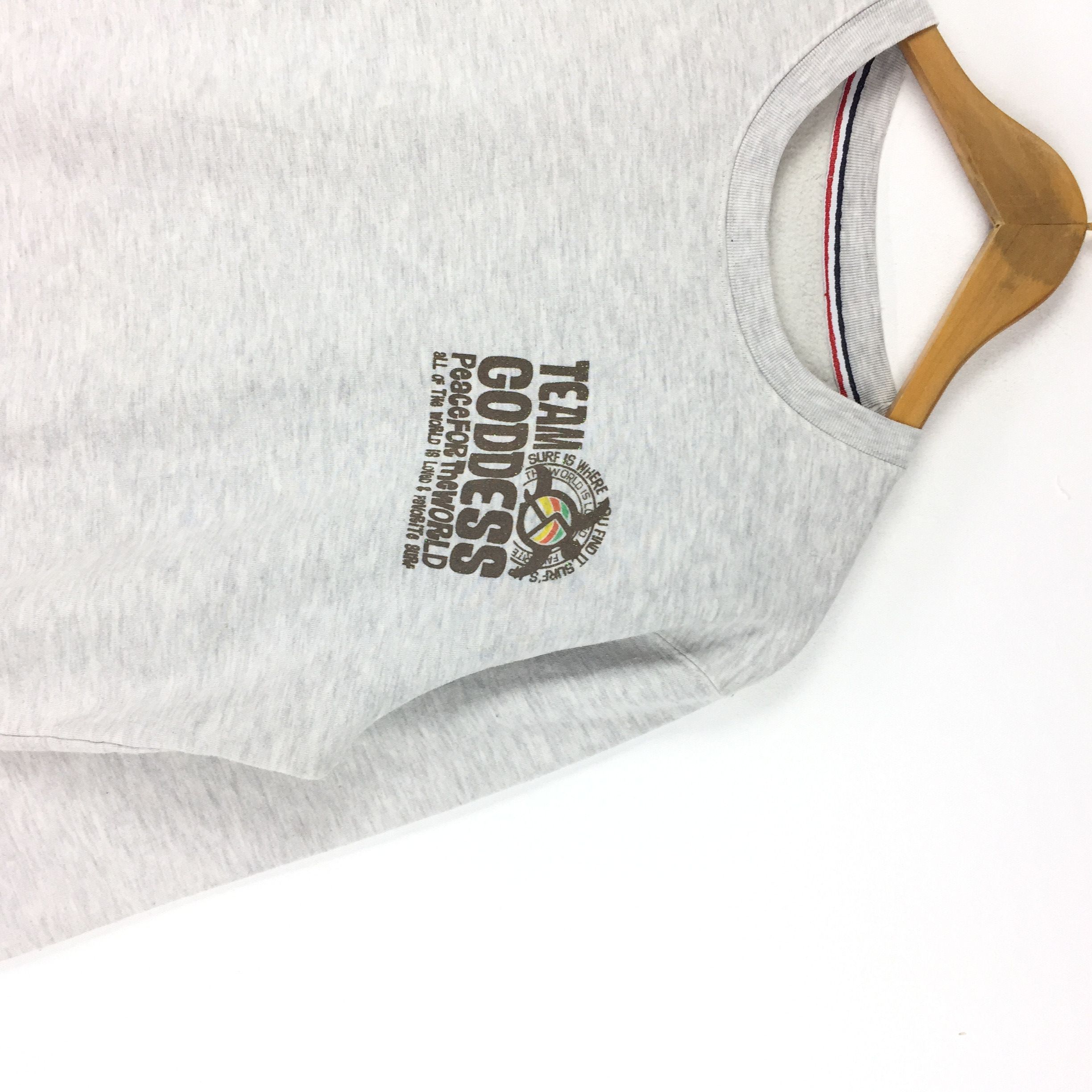 Designer × Vintage Vintage team goddess sweatshirt Surfing Size US L / EU 52-54 / 3 - 5 Thumbnail