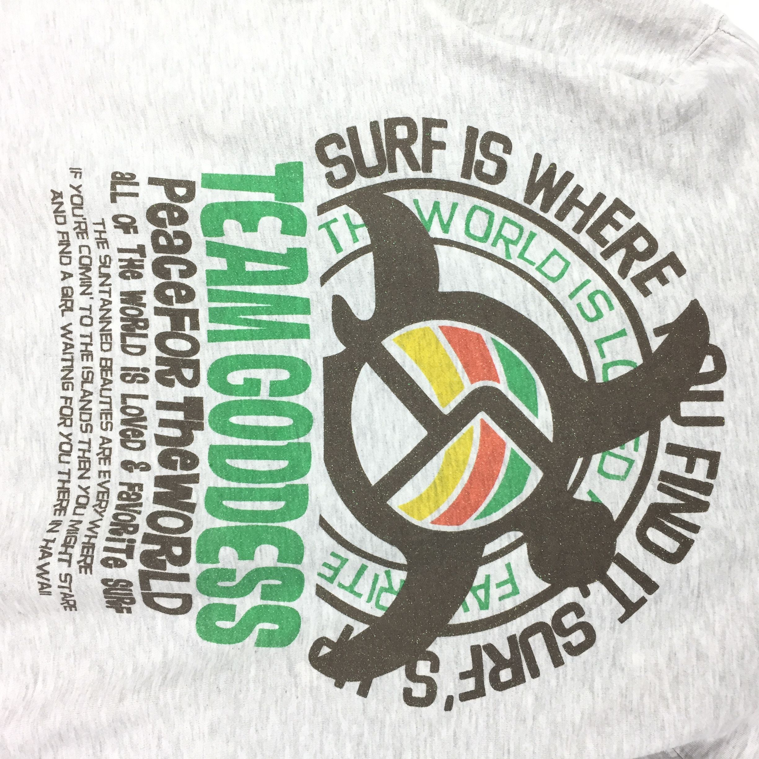 Designer × Vintage Vintage team goddess sweatshirt Surfing Size US L / EU 52-54 / 3 - 3 Thumbnail