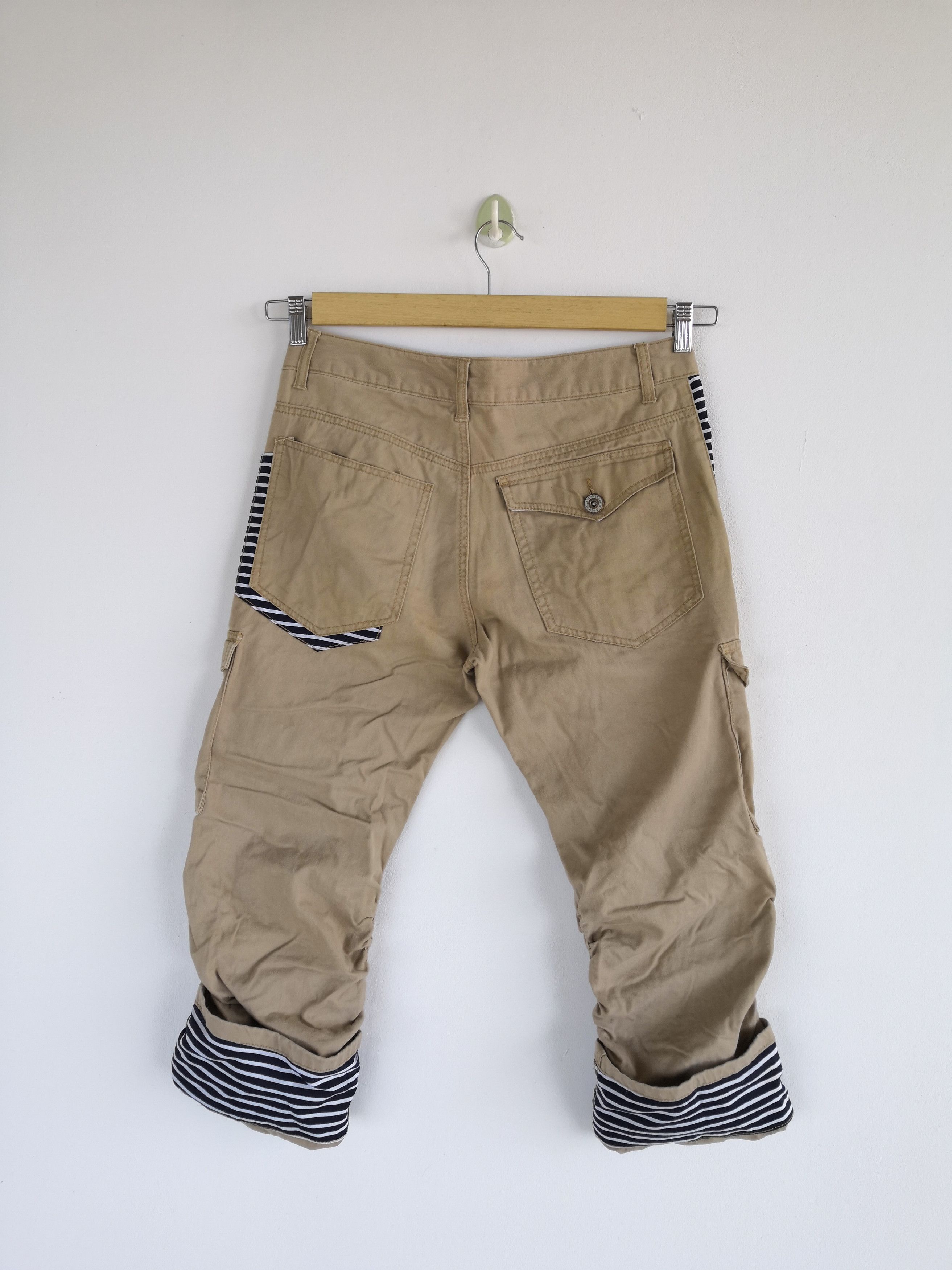 Japanese Brand × Vintage Japanese Cargo Pants Shaggy Tactical Bondage Trousers Pants Size US 30 / EU 46 - 4 Thumbnail