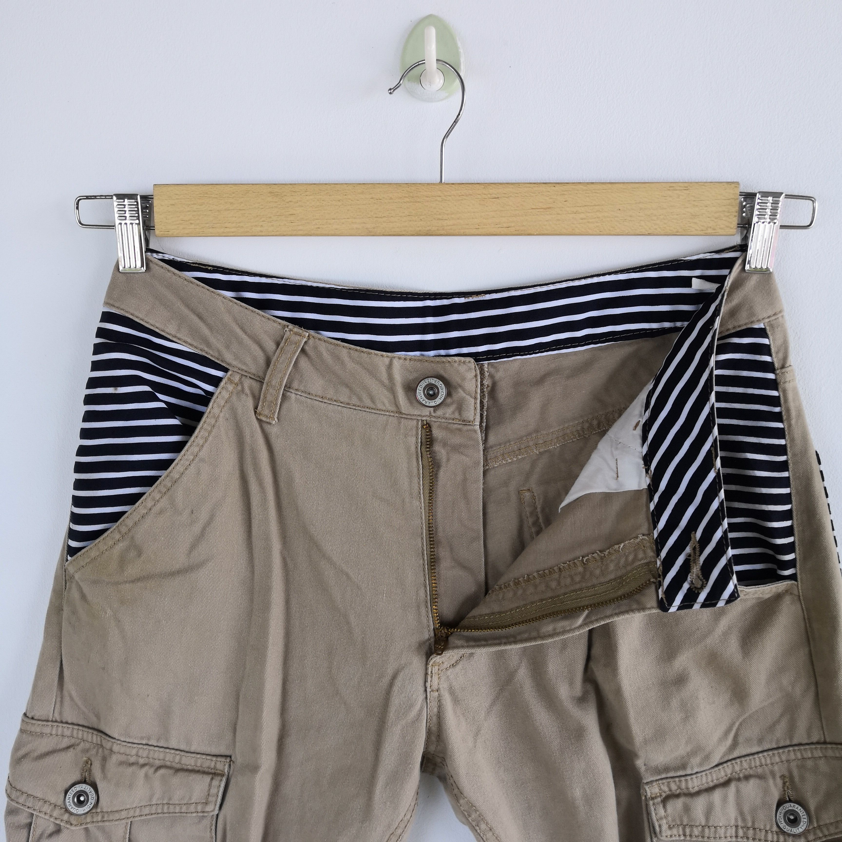 Japanese Brand × Vintage Japanese Cargo Pants Shaggy Tactical Bondage Trousers Pants Size US 30 / EU 46 - 7 Thumbnail