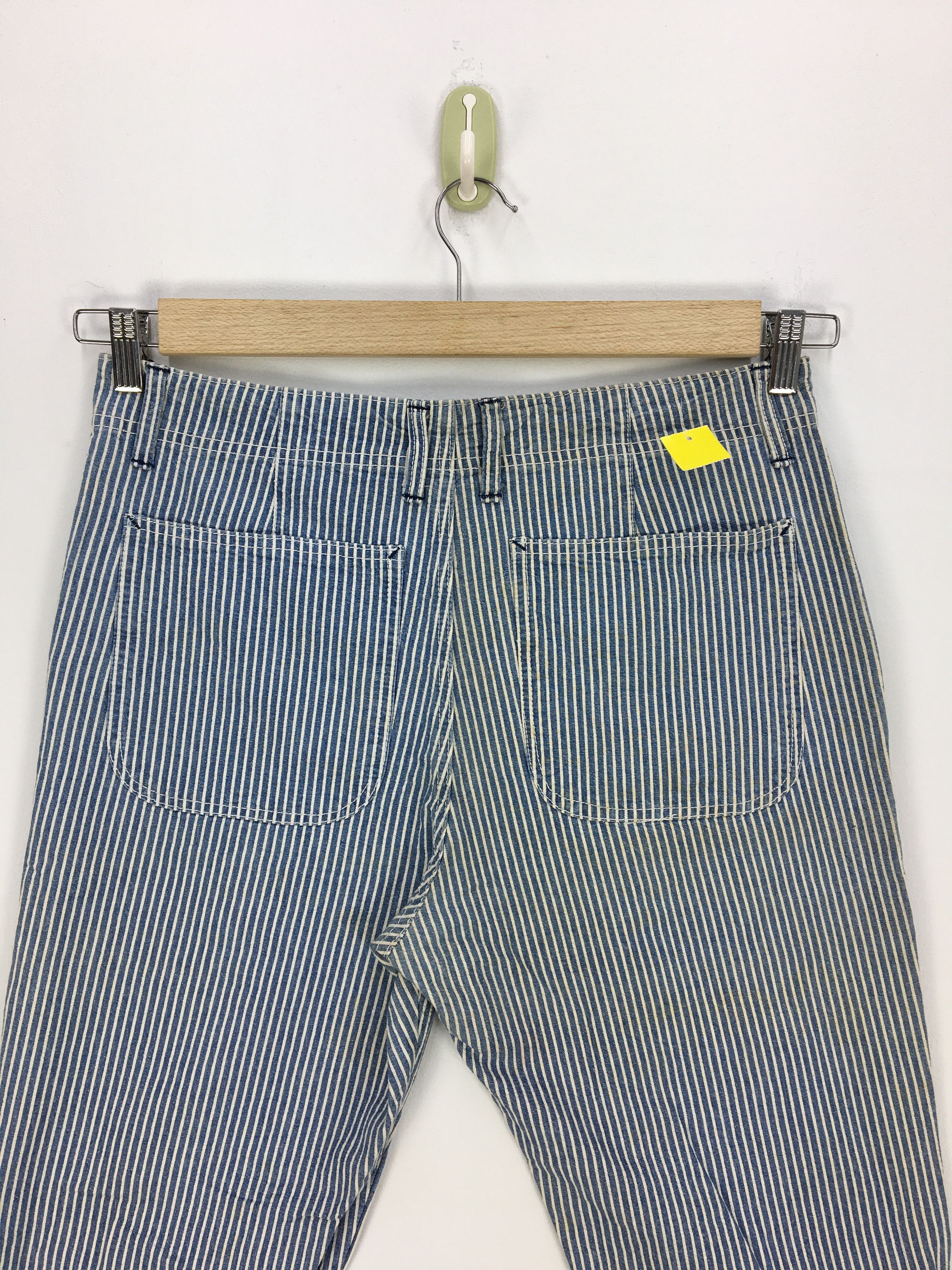 Japanese Brand × Vintage Vintage Japanese Hickory Workers Painter Pants - BS47329. Size US 32 / EU 48 - 8 Thumbnail