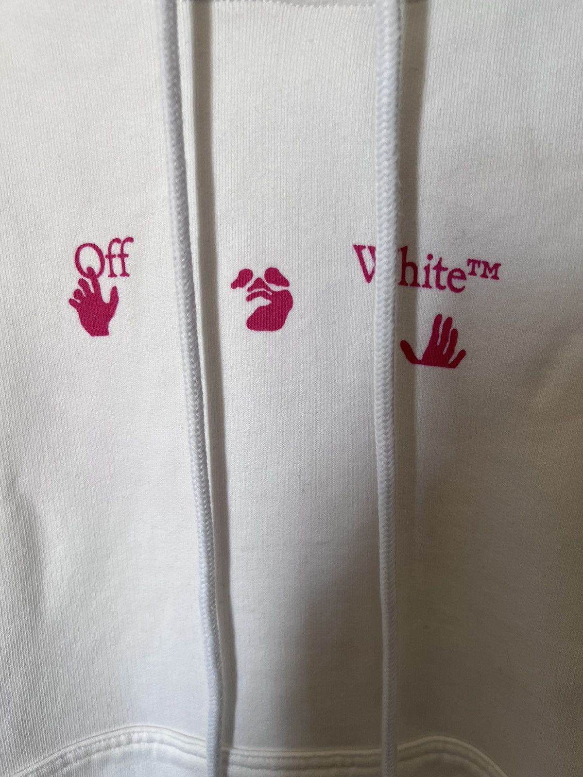 Off-White Off White Embroidered Paint Splatter Arrow Hoodie Size US L / EU 52-54 / 3 - 3 Thumbnail