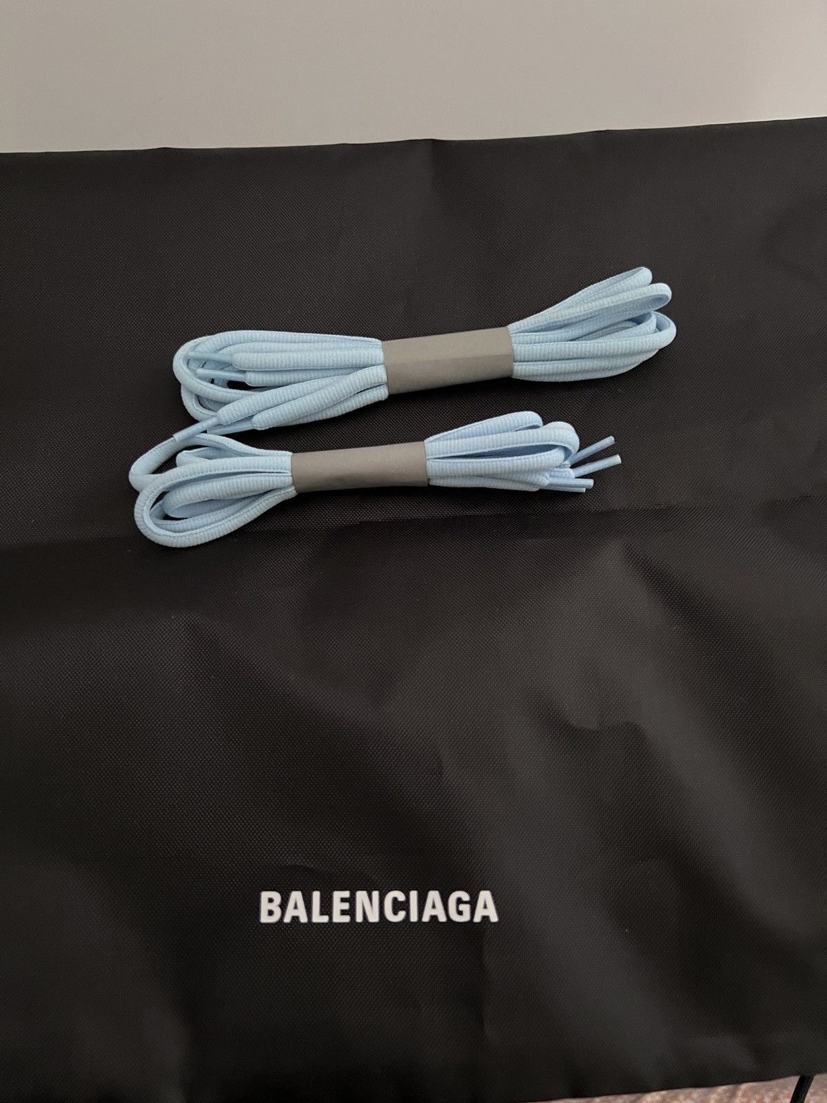 Balenciaga Balenciaga track sneaker light blue metallics Size US 5 / IT 35 - 14 Thumbnail