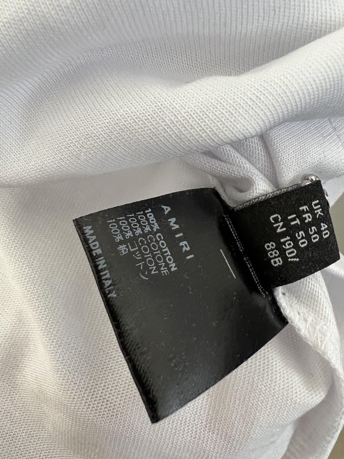 Amiri Amiri Ma Bar logo t shirt Size US L / EU 52-54 / 3 - 7 Thumbnail