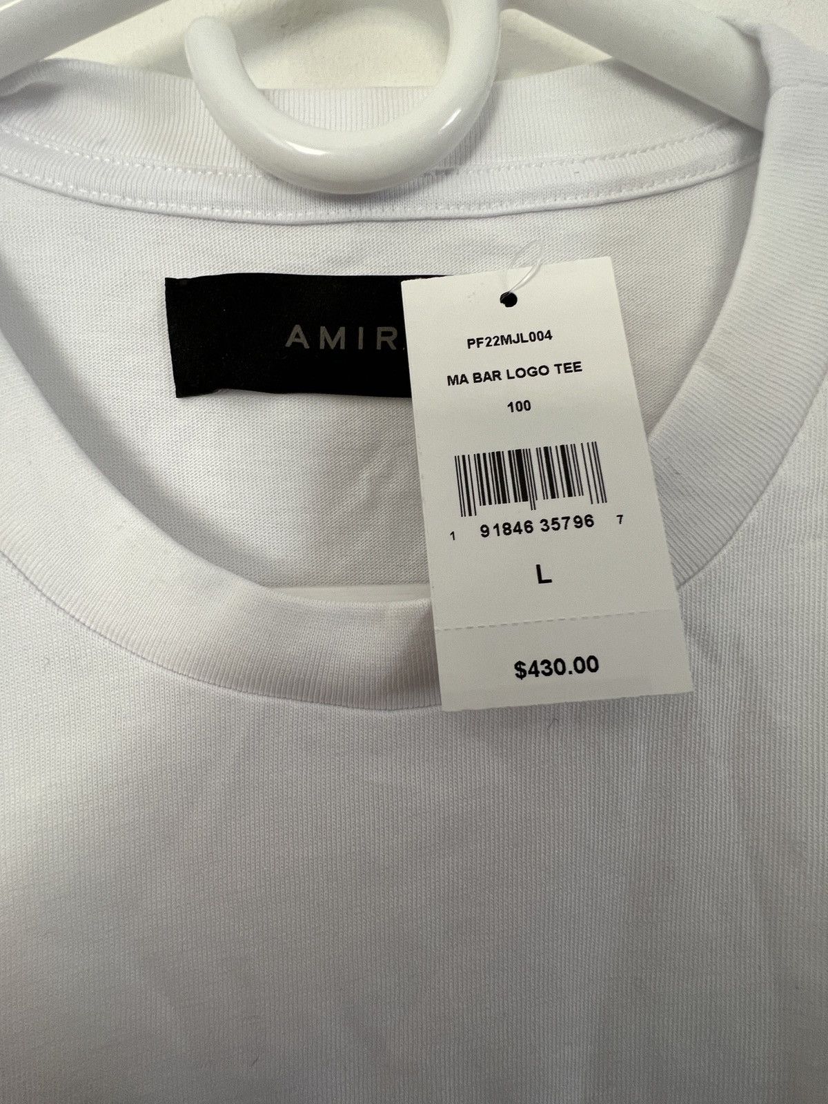 Amiri Amiri Ma Bar logo t shirt Size US L / EU 52-54 / 3 - 4 Thumbnail