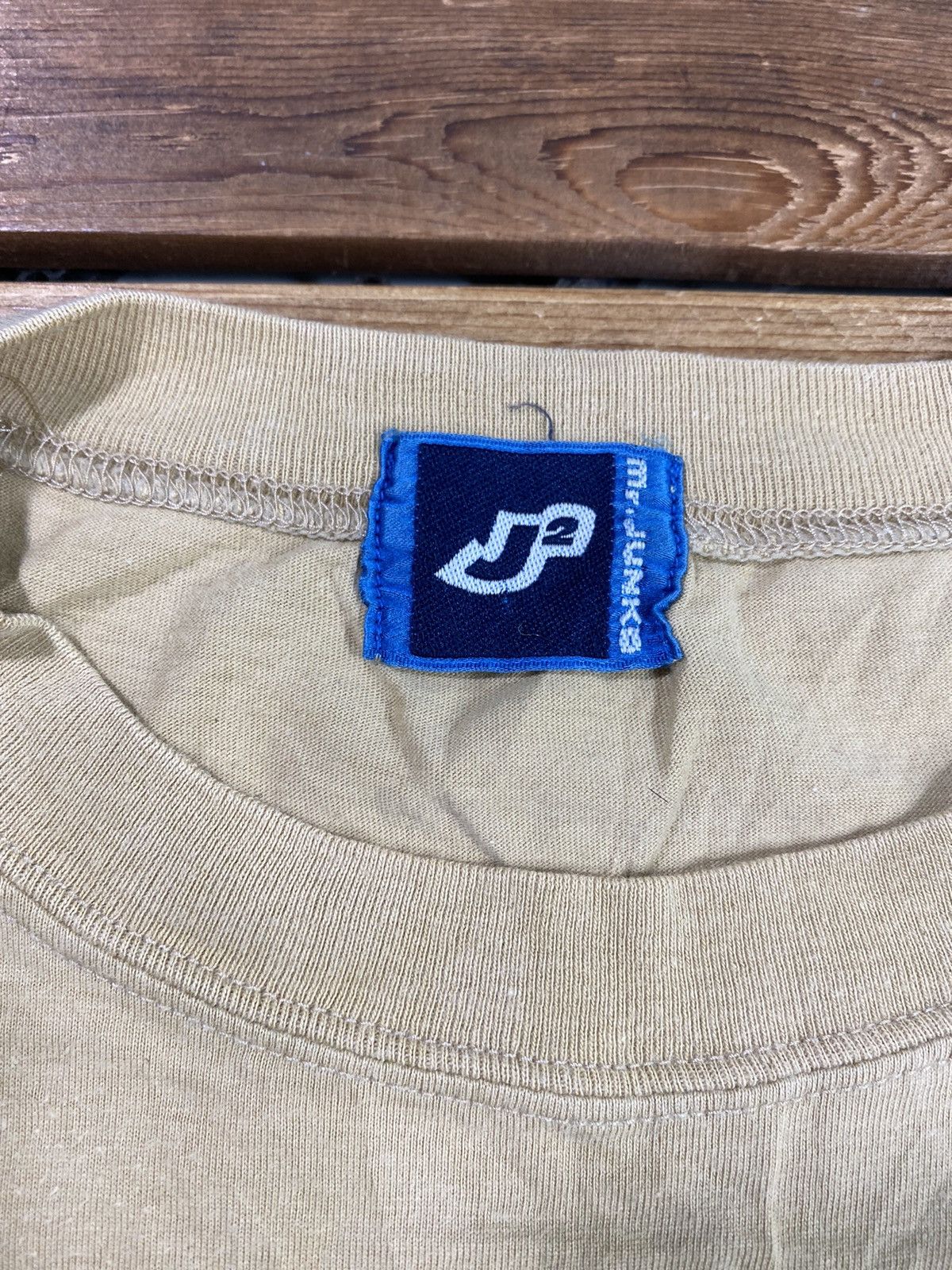 Japanese Brand × Mr. Junko × Vintage Vintage J2 Mr Junko tees Single Stitch Big Logo Size L Size US L / EU 52-54 / 3 - 5 Thumbnail