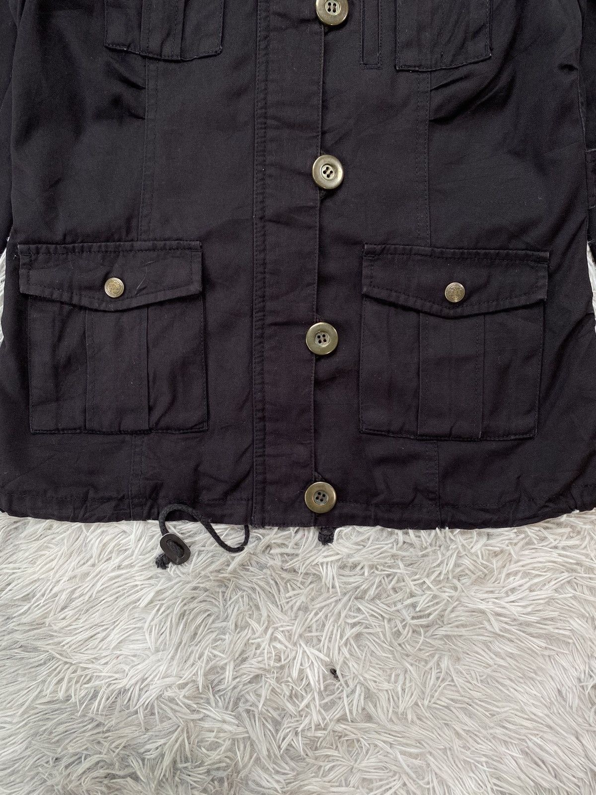 Japanese Brand × Vintage Vintage Japanese Brand Nicole White Jacket With Hoodie Size S / US 4 / IT 40 - 4 Thumbnail