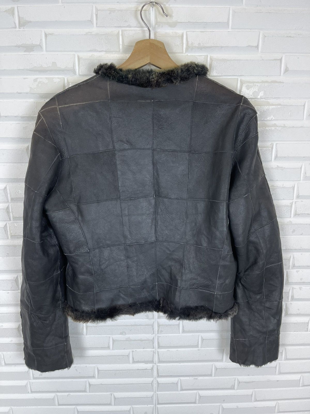 Vintage 🔥END SALE❌CROP FUR JACKET REVERSIBLE LUXURYWEAR SAGA MINK Size M / US 6-8 / IT 42-44 - 9 Thumbnail