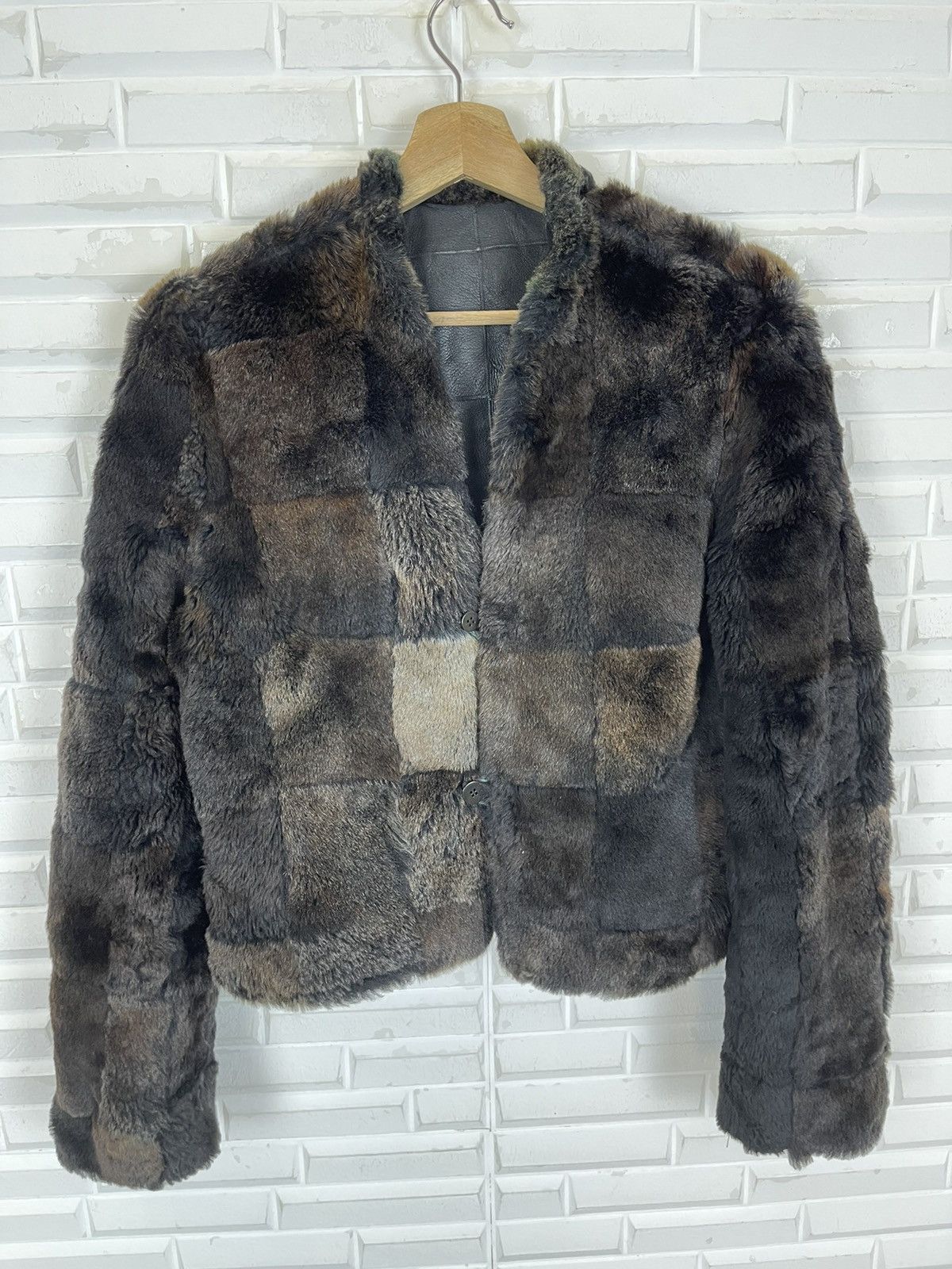 Vintage 🔥END SALE❌CROP FUR JACKET REVERSIBLE LUXURYWEAR SAGA MINK Size M / US 6-8 / IT 42-44 - 3 Thumbnail