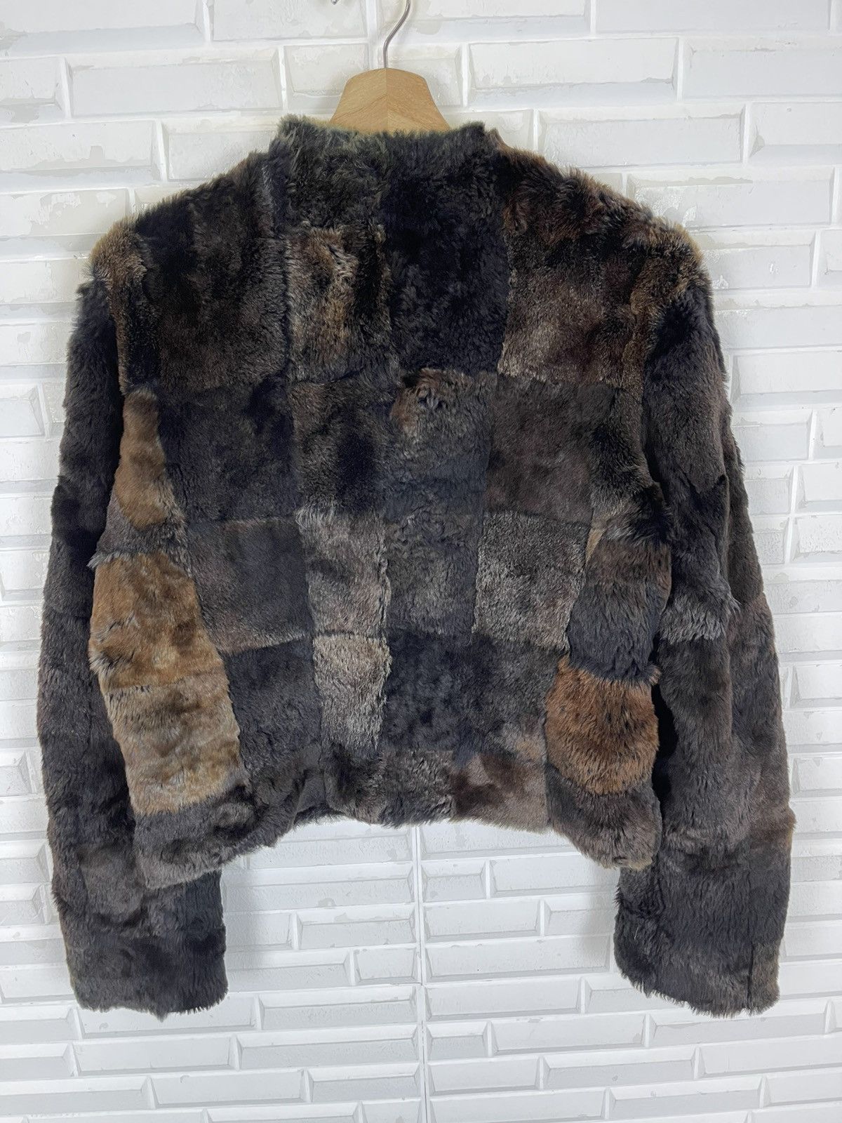 Vintage 🔥END SALE❌CROP FUR JACKET REVERSIBLE LUXURYWEAR SAGA MINK Size M / US 6-8 / IT 42-44 - 6 Thumbnail