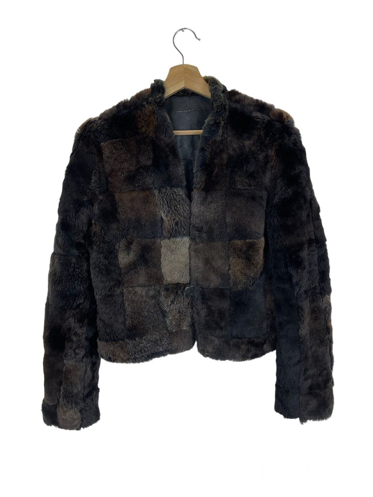 Vintage 🔥END SALE❌CROP FUR JACKET REVERSIBLE LUXURYWEAR SAGA MINK Size M / US 6-8 / IT 42-44 - 4 Thumbnail
