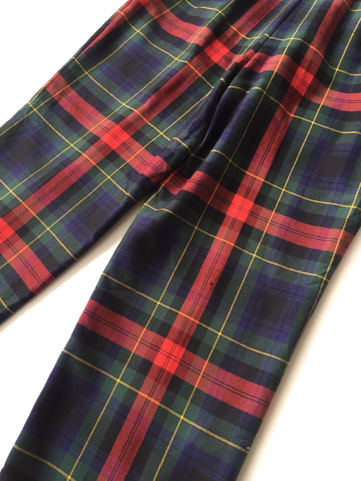 Austin Reed Austin Reed 🇬🇧 Check Plaid Gabardine Wool Pants Size US 28 / EU 44 - 8 Thumbnail