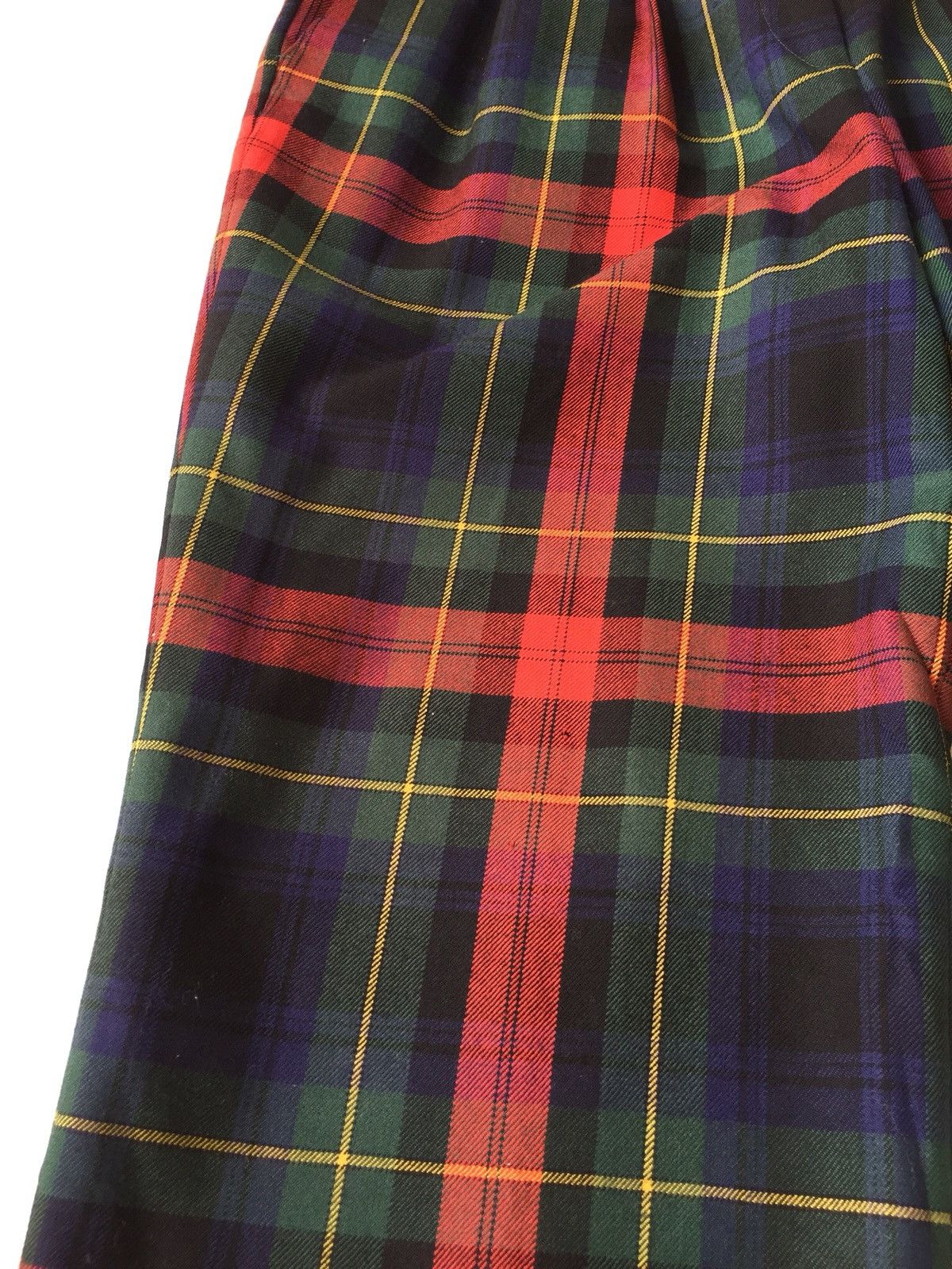 Austin Reed Austin Reed 🇬🇧 Check Plaid Gabardine Wool Pants Size US 28 / EU 44 - 5 Thumbnail