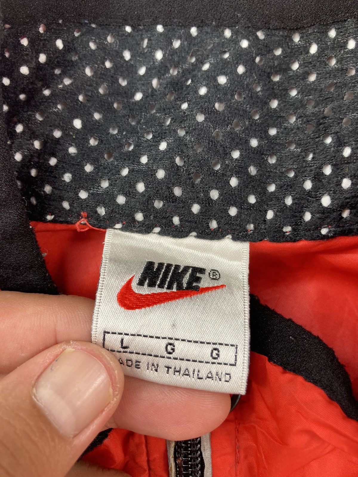 Nike × Vintage Vintage 90s Nike Windbreaker Light Jacket Streetwear Size US L / EU 52-54 / 3 - 4 Thumbnail