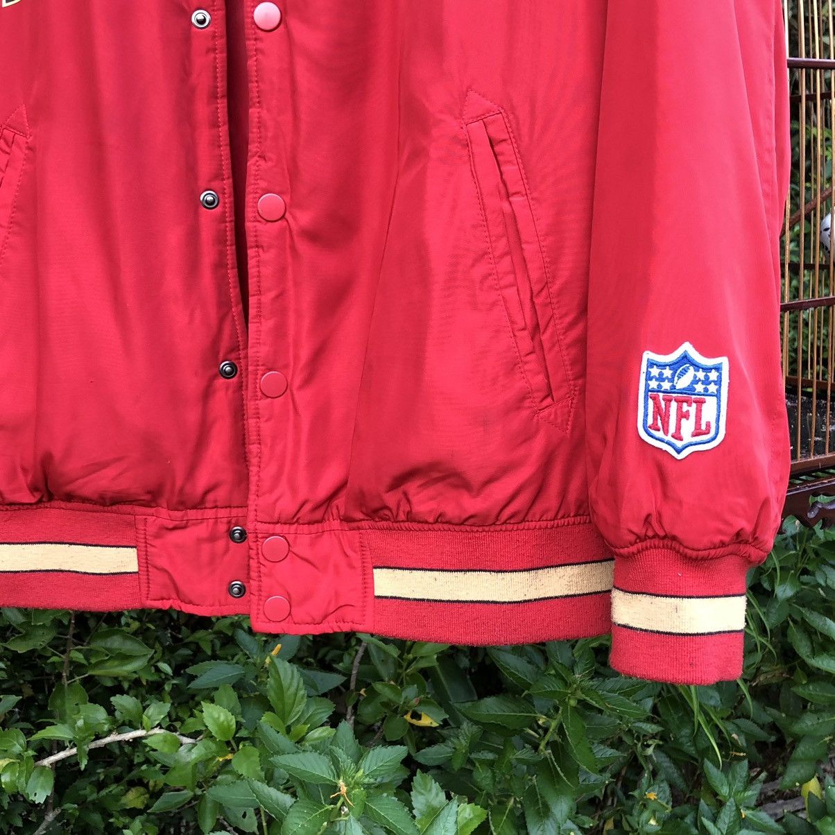 NFL NFL Team Apparel San Francisco Light Puffer Varsity Jacket Size US M / EU 48-50 / 2 - 3 Thumbnail