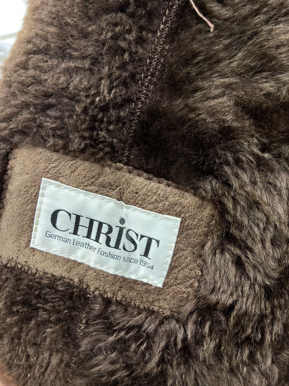 Designer × Leather × Vintage Vintage Christ German Leather Fashion LonG Jacket Designer Size US L / EU 52-54 / 3 - 5 Thumbnail