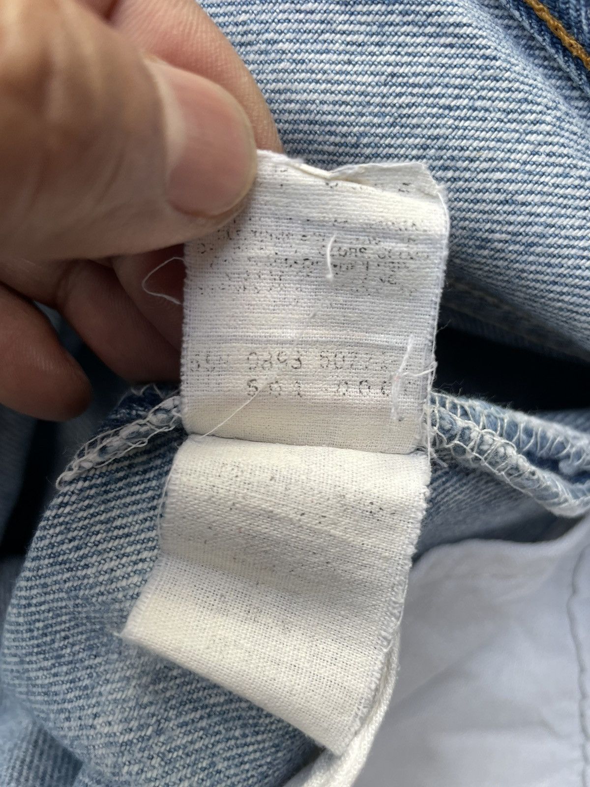 Levi's Levi’s 501 e 1993 Usa Aging Rework Denim Size US 29 - 13 Thumbnail