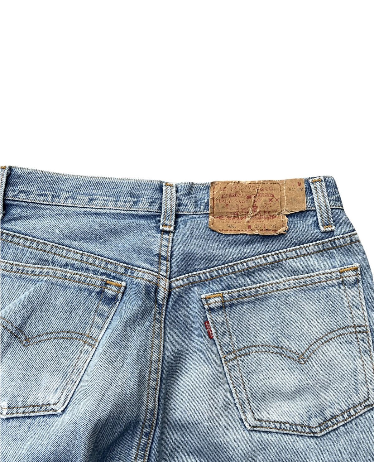 Levi's Levi’s 501 e 1993 Usa Aging Rework Denim Size US 29 - 10 Thumbnail