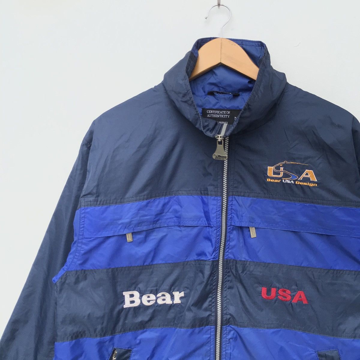 Vintage Vintage Bear USA Sport Big Logo Hoodie Jacket Outwear Size US M / EU 48-50 / 2 - 5 Thumbnail