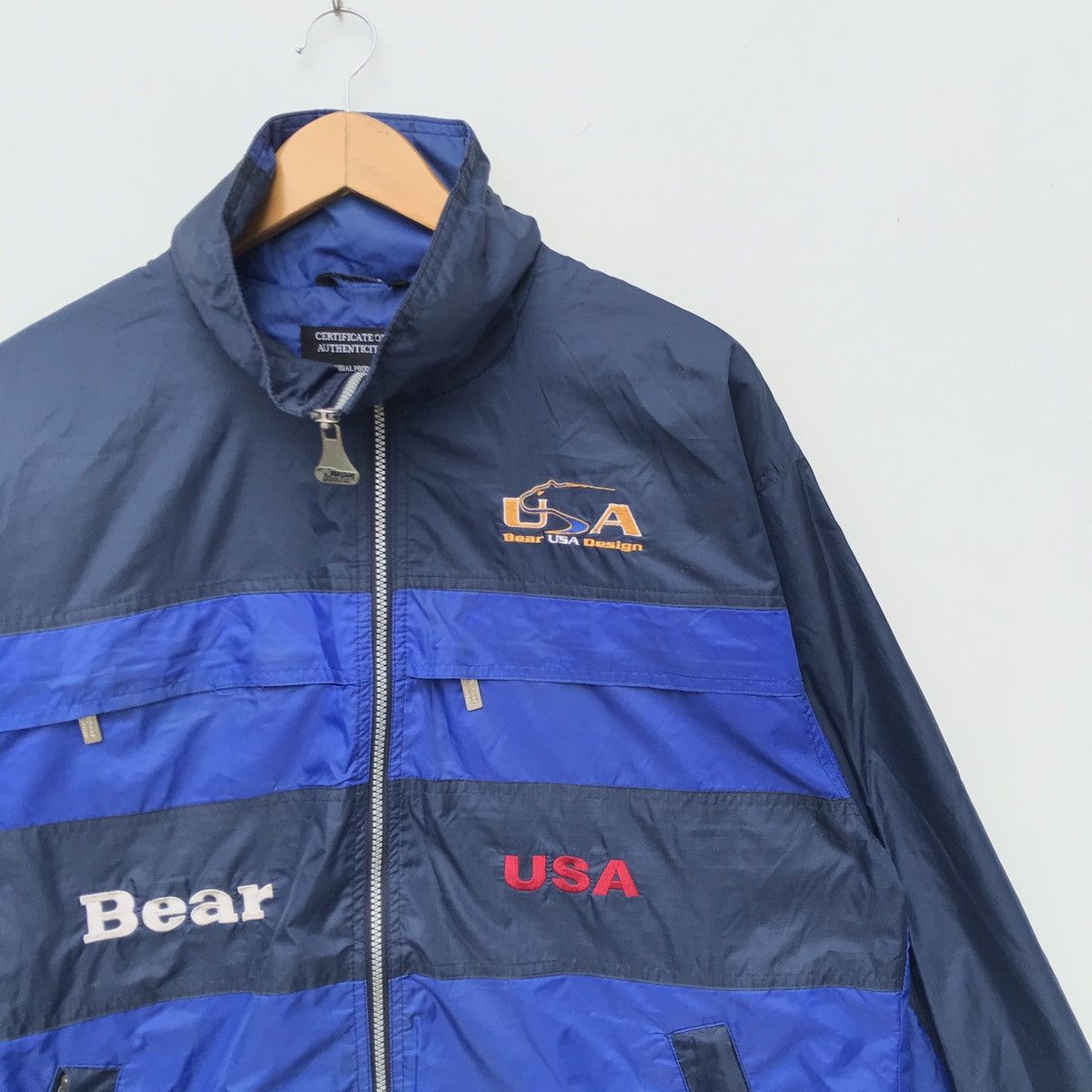 Vintage Vintage Bear USA Sport Big Logo Hoodie Jacket Outwear Size US M / EU 48-50 / 2 - 4 Thumbnail