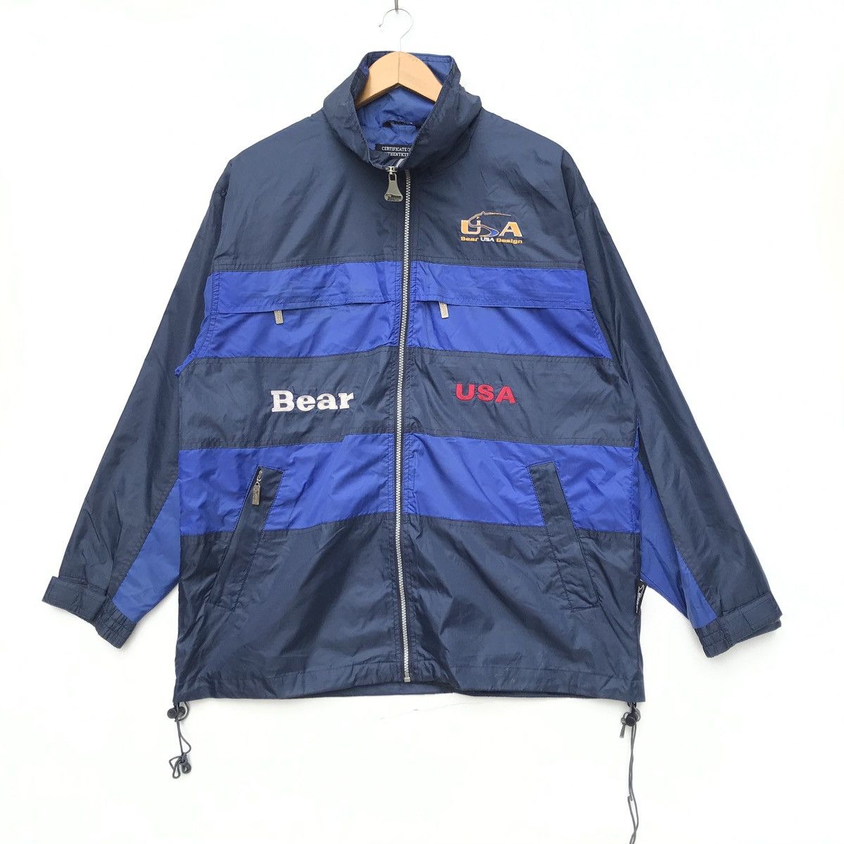 Vintage Vintage Bear USA Sport Big Logo Hoodie Jacket Outwear Size US M / EU 48-50 / 2 - 1 Thumbnail