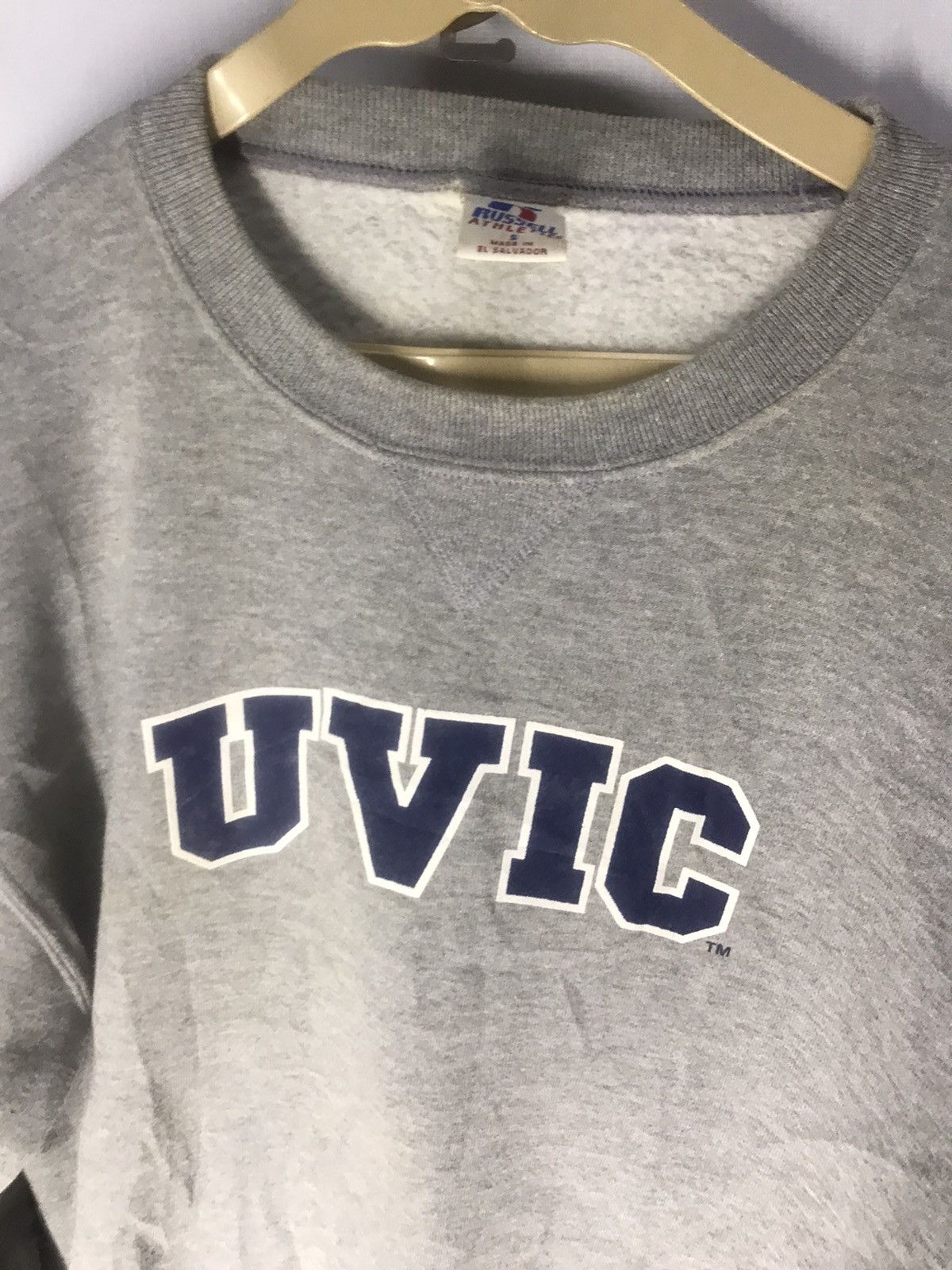 Russell Athletic × Vintage Russell UVIC crewneck sweatshirt Size US S / EU 44-46 / 1 - 6 Thumbnail