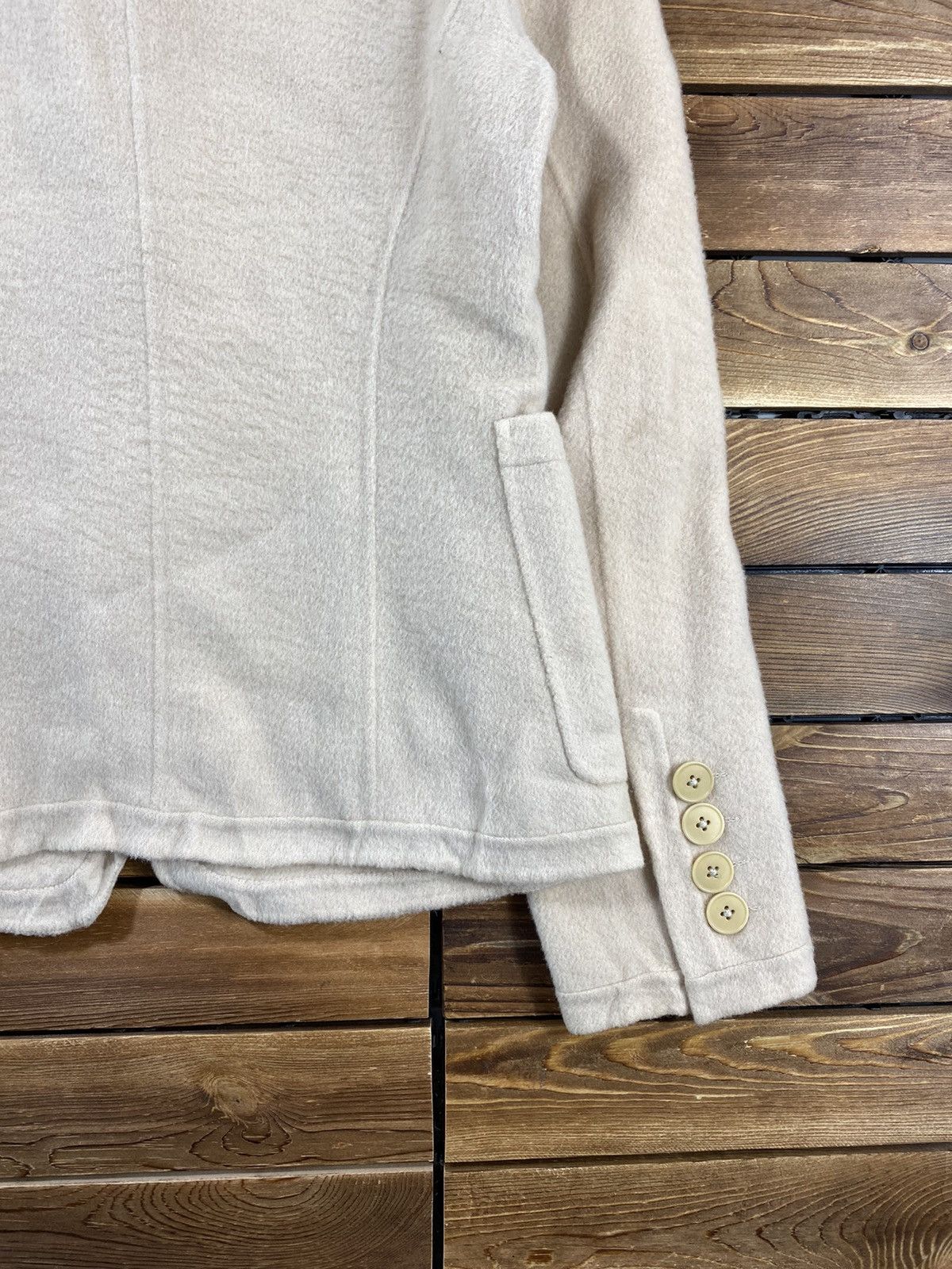 DKNY × Vintage Vintahe Dkny Blazer For Women Casual Fleece Size 4 Size S / US 4 / IT 40 - 10 Thumbnail