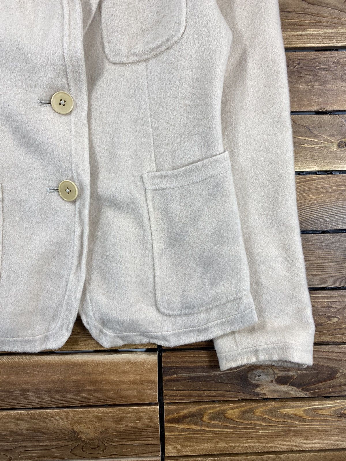 DKNY × Vintage Vintahe Dkny Blazer For Women Casual Fleece Size 4 Size S / US 4 / IT 40 - 3 Thumbnail