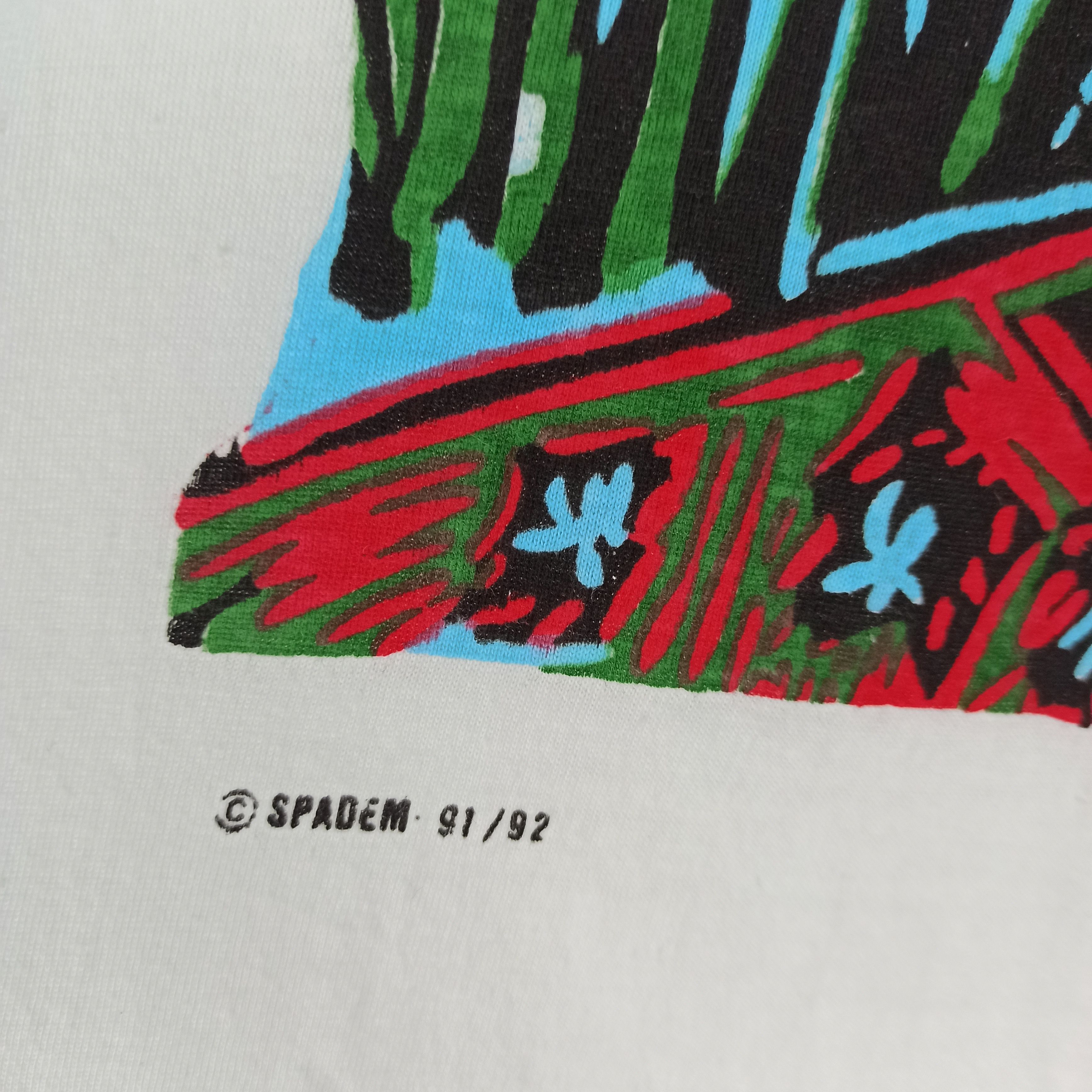 Vintage Vintage 90's Picasso Copyright Spadem 91/92 Tshirt Size US M / EU 48-50 / 2 - 5 Thumbnail