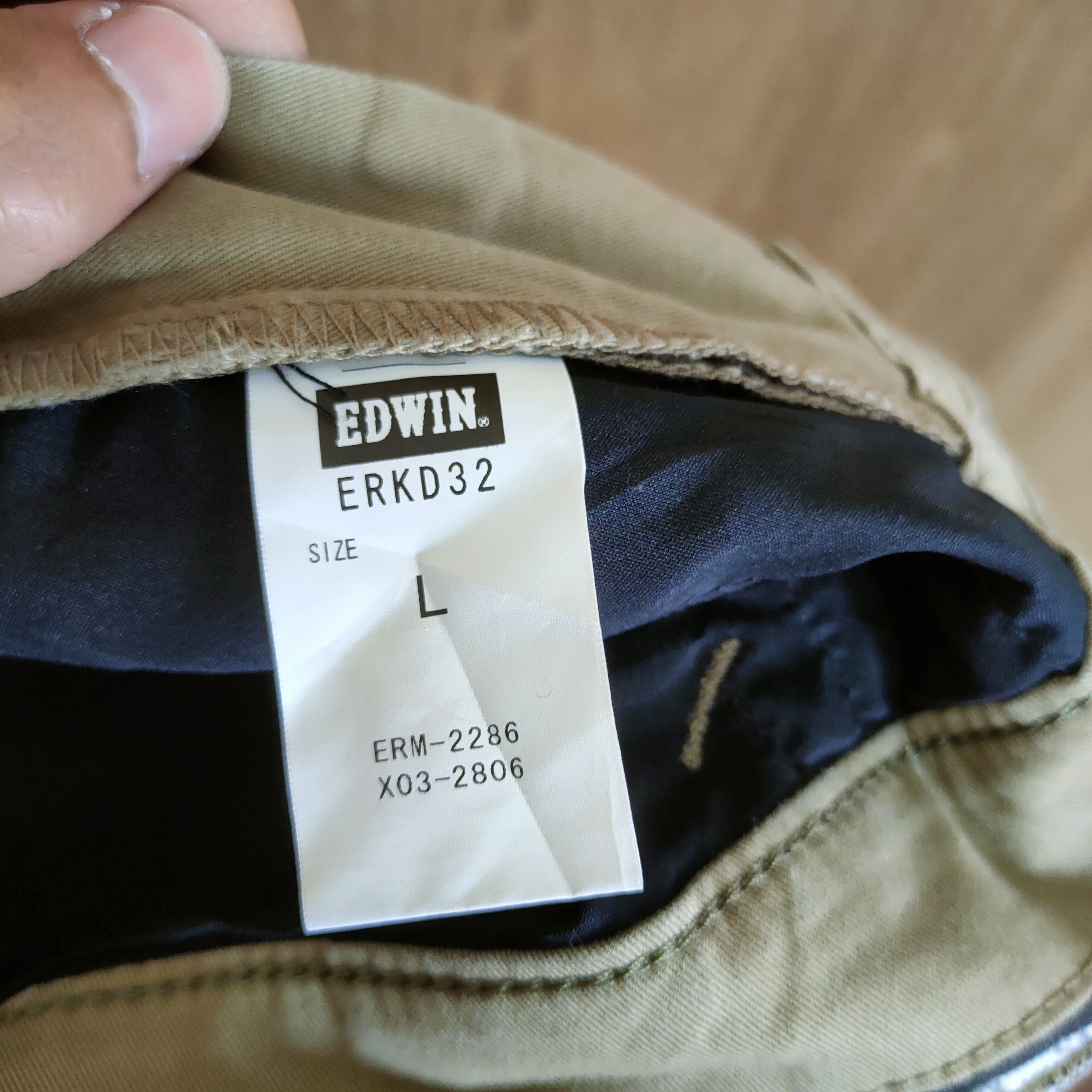 Edwin × Japanese Brand EDWIN CARGO PANTS MULTIPOCKET TACTICAL Size US 32 / EU 48 - 13 Thumbnail