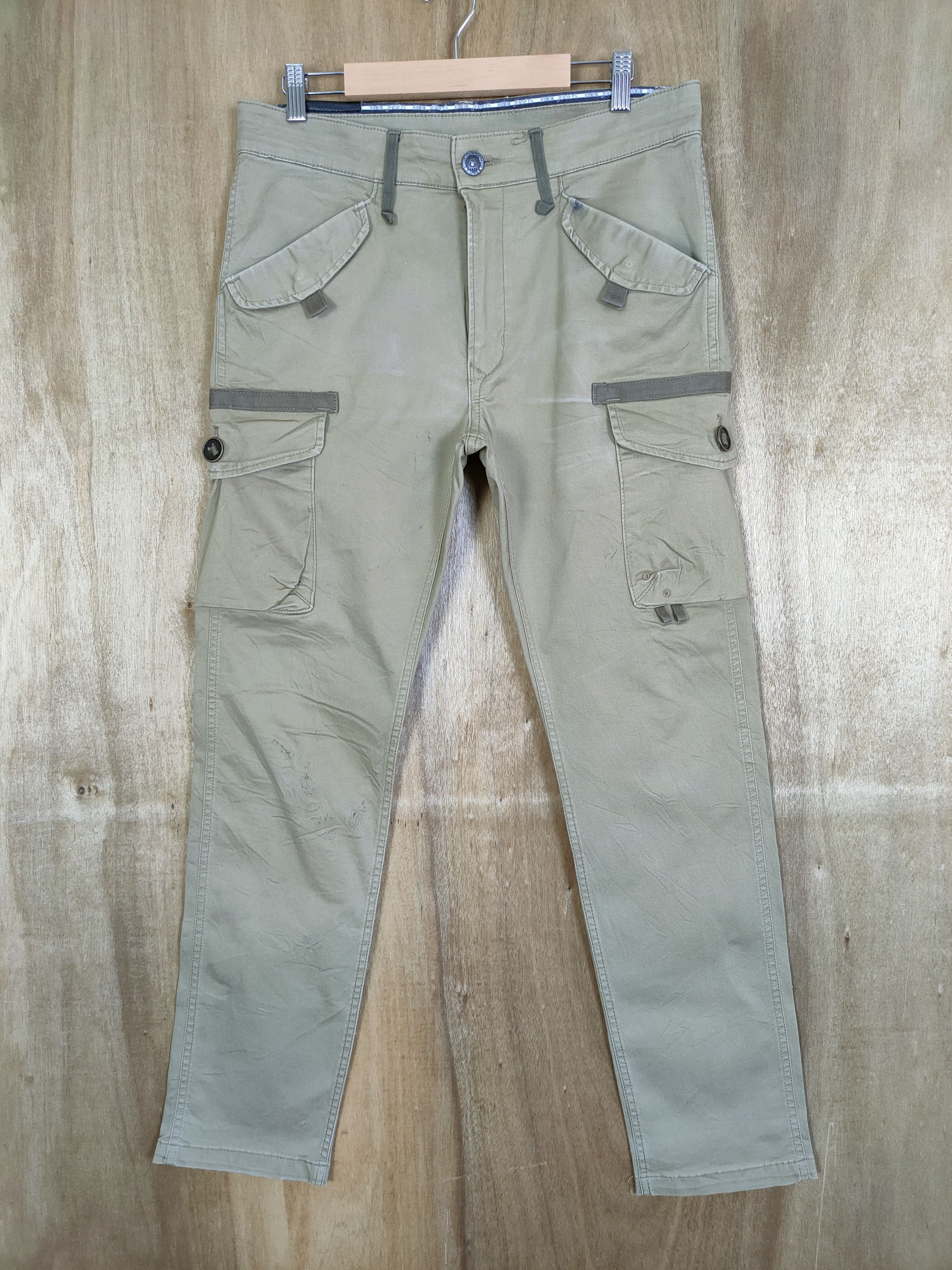Edwin × Japanese Brand EDWIN CARGO PANTS MULTIPOCKET TACTICAL Size US 32 / EU 48 - 1 Thumbnail